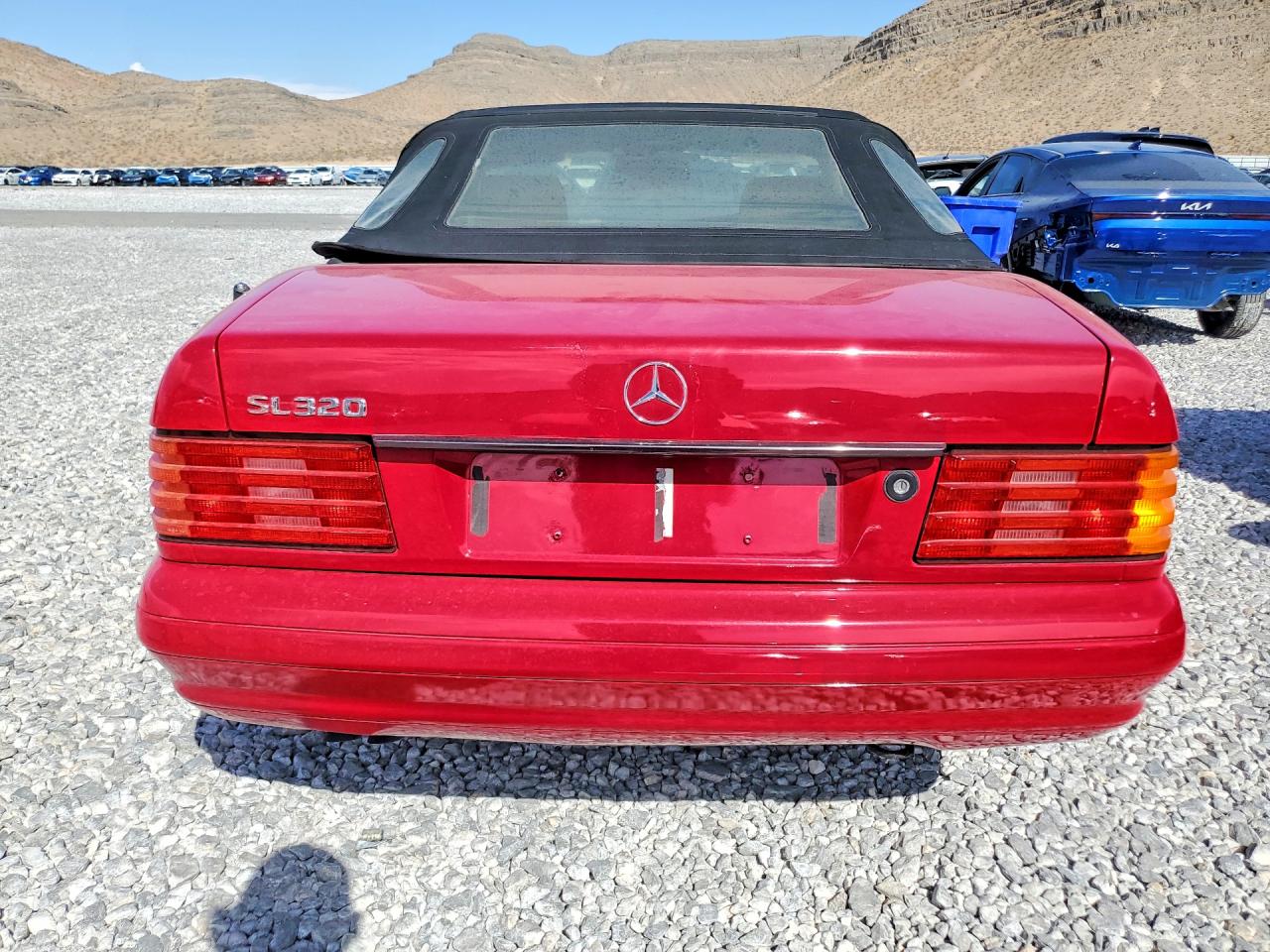 1995 Mercedes-benz Uk Red vin: WDB1290632F127251