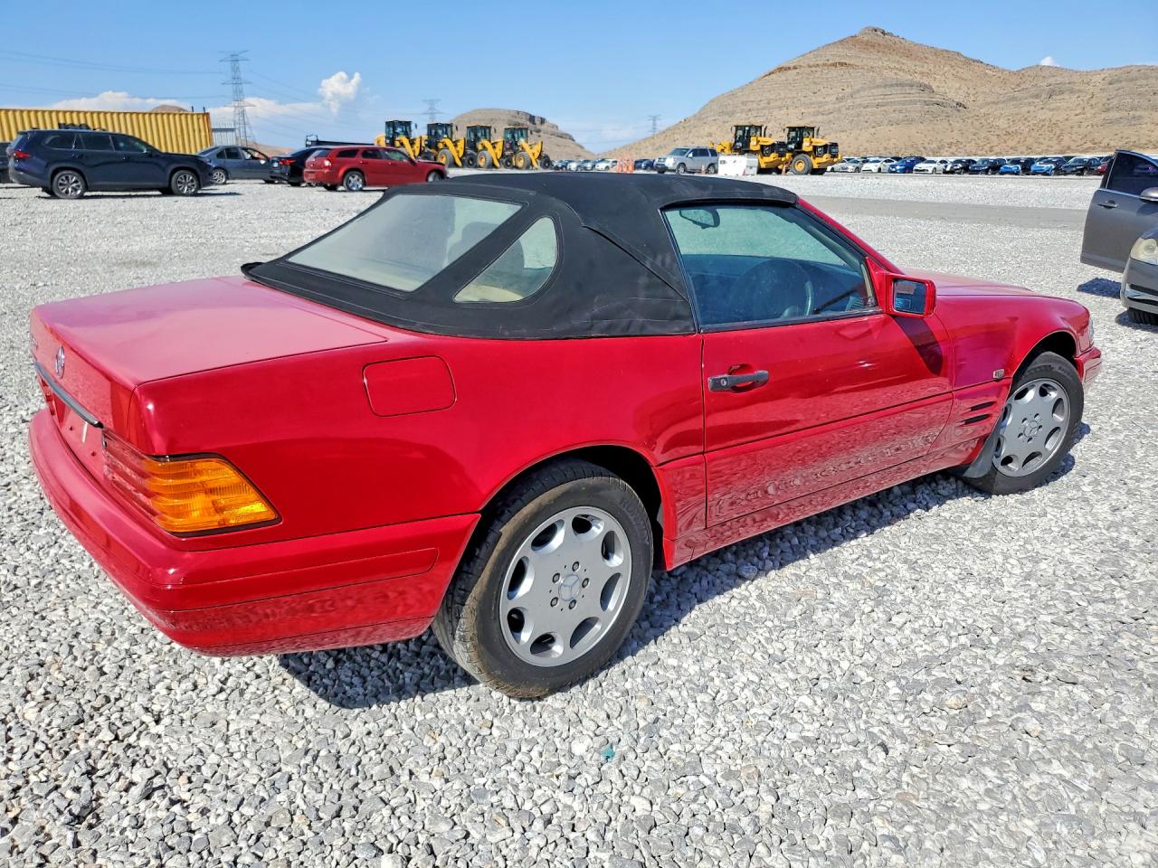 1995 Mercedes-benz Uk Red vin: WDB1290632F127251