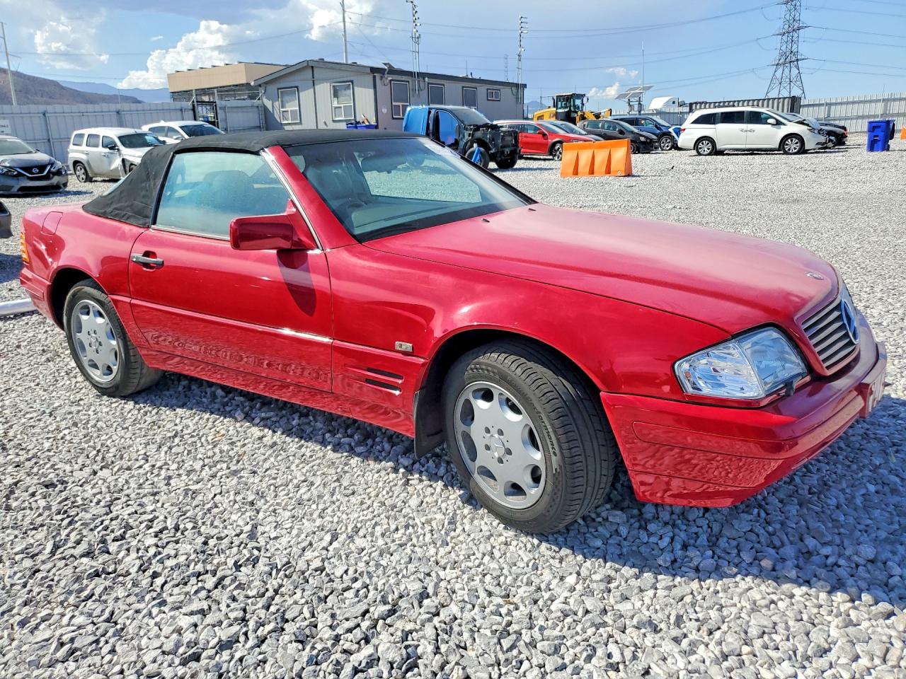 1995 Mercedes-benz Uk Red vin: WDB1290632F127251