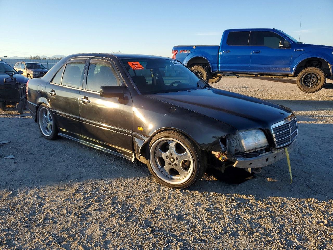 1999 Mercedes-benz C 230 Black vin: WDB2020221F233046