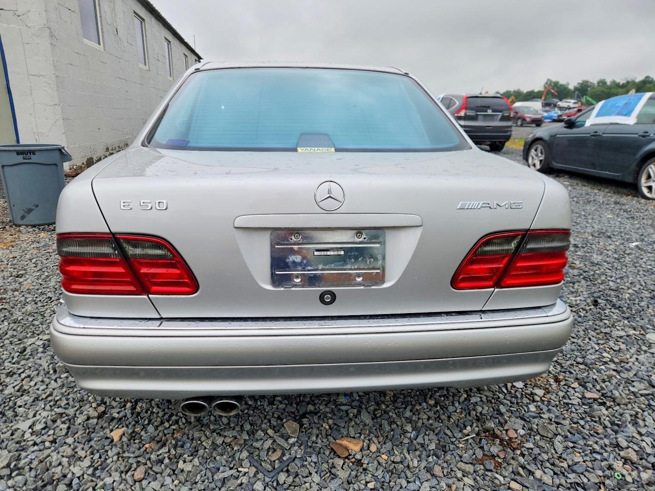 1996 Mercedes-benz E50 Amg Silver vin: WDB2100551A078761