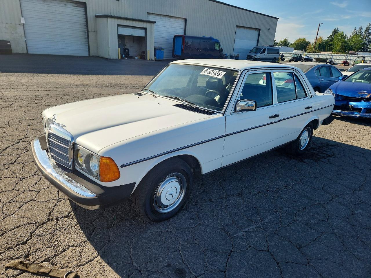 1982 Mercedes-benz 240 D White vin: WDBAB23A7CB307686