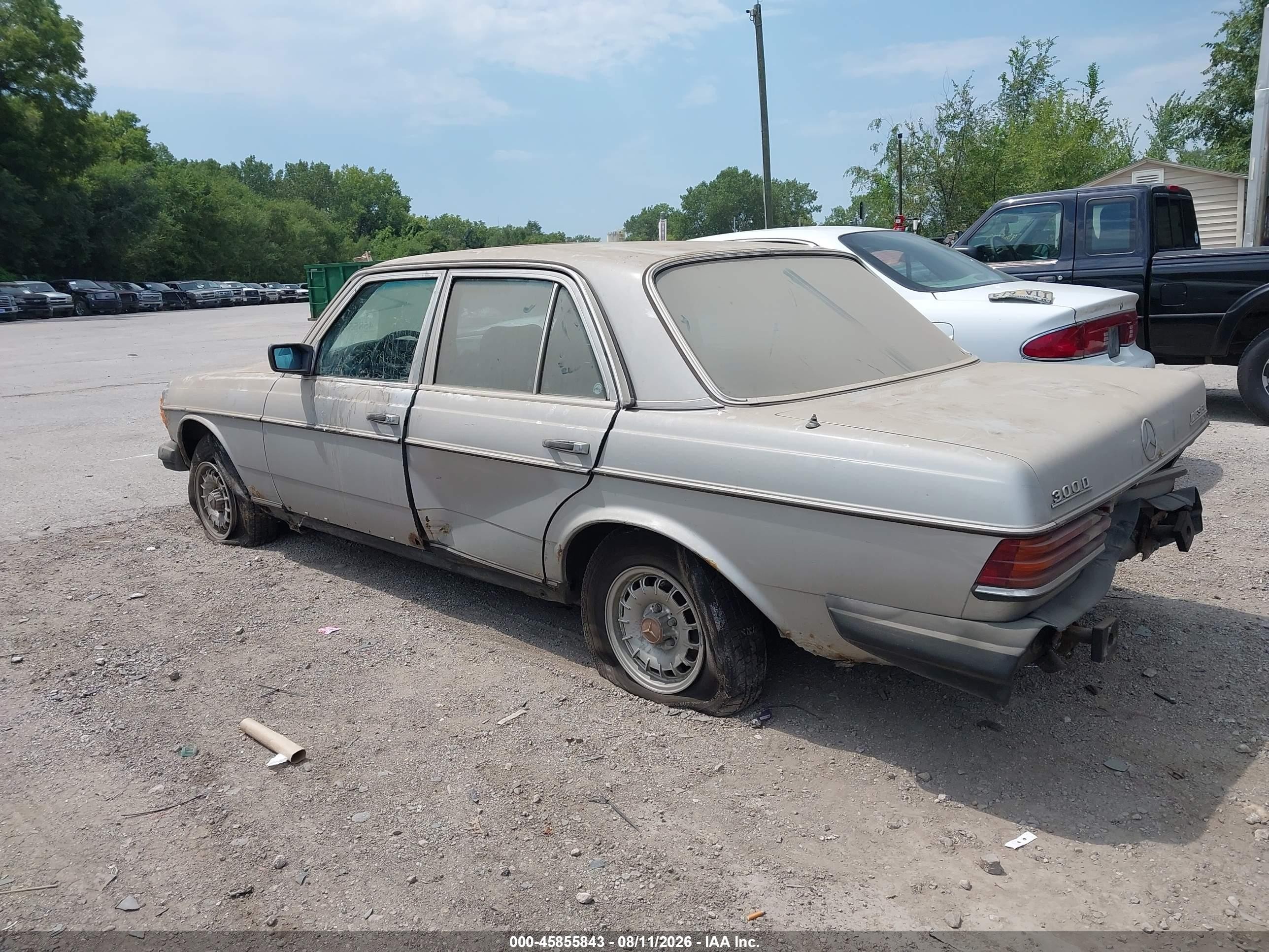 1981 Mercedes-benz 300 D Серебряный vin: WDBAB30A9BB223572