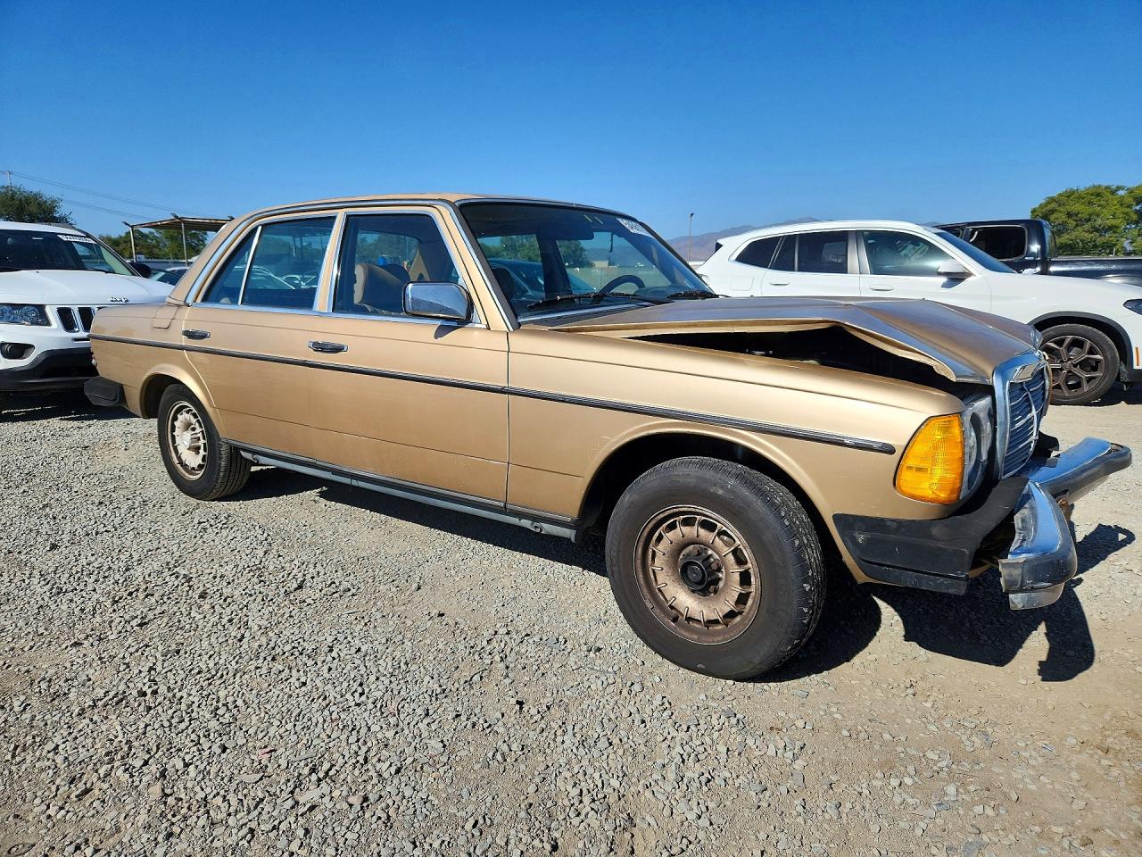 1984 Mercedes-benz 300 Dt Gold vin: WDBAB33A0EA036243