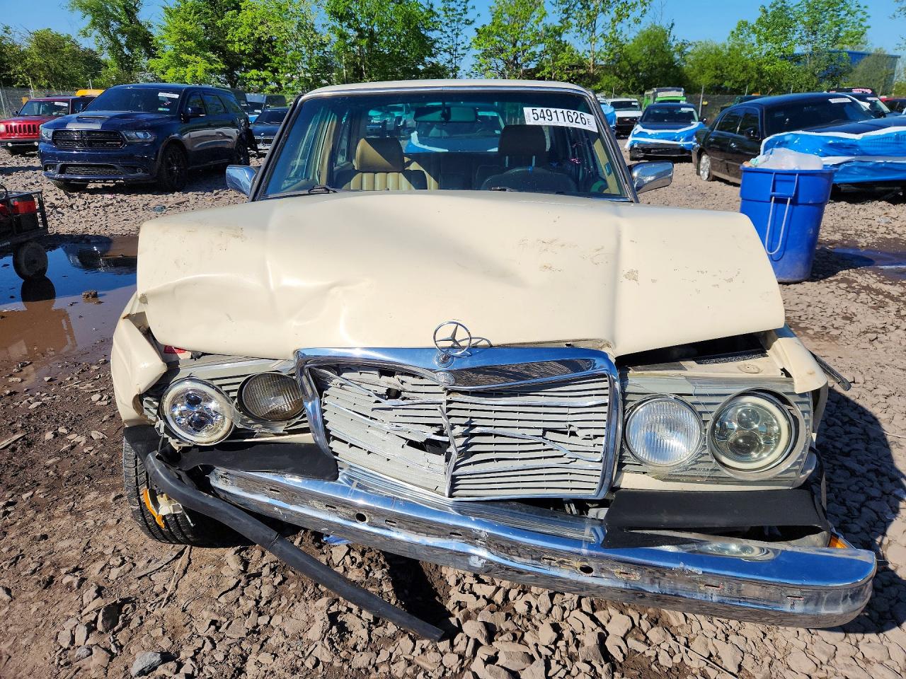 1983 Mercedes-benz 300 Dt Beige vin: WDBAB33A1DB019167