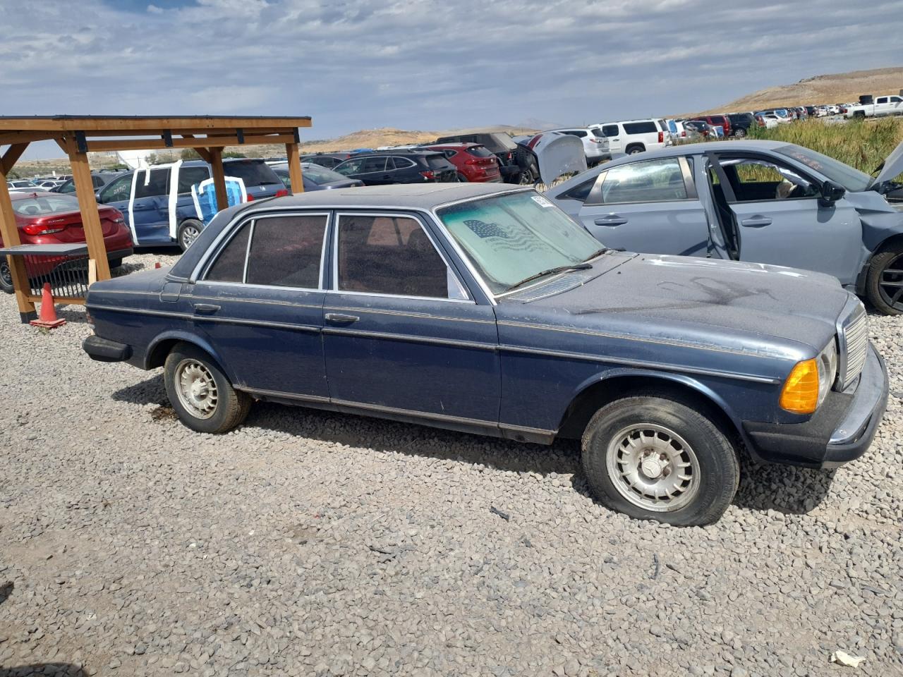 1982 Mercedes-benz 300 Dt Blue vin: WDBAB33A2CB000769