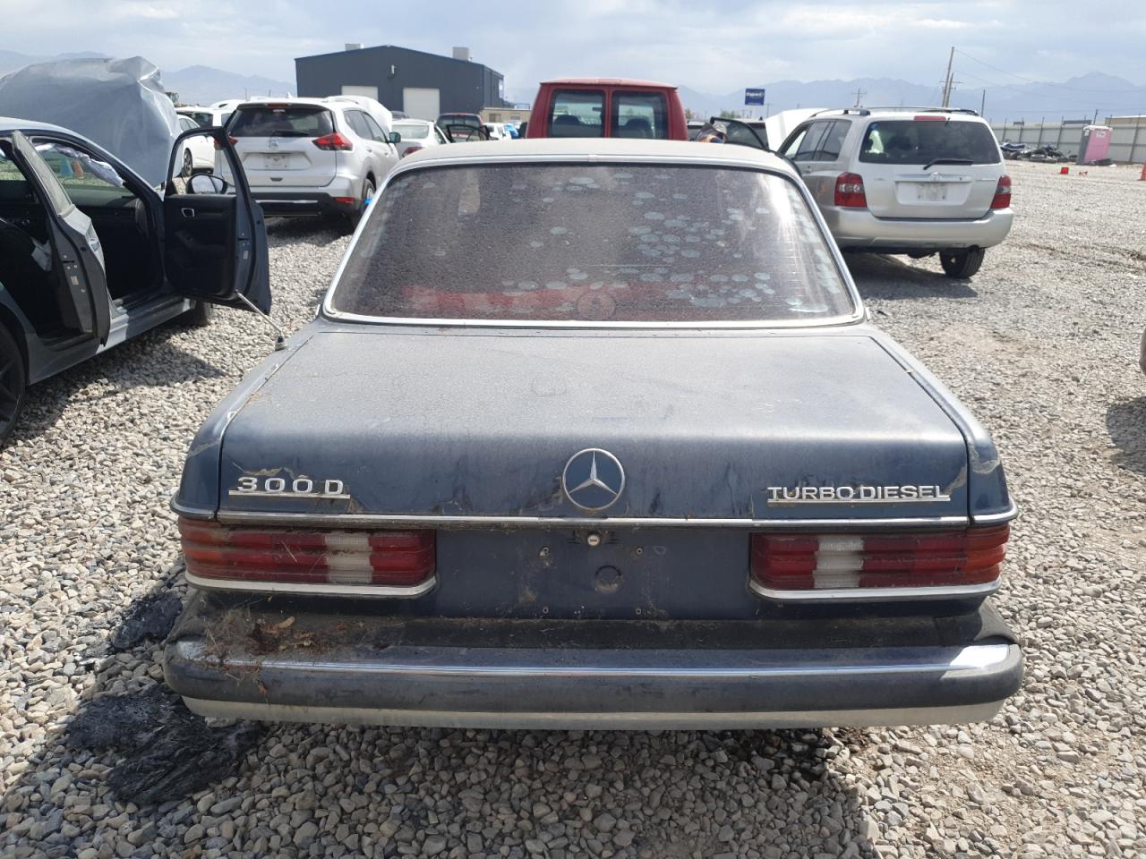 1982 Mercedes-benz 300 Dt Blue vin: WDBAB33A2CB000769