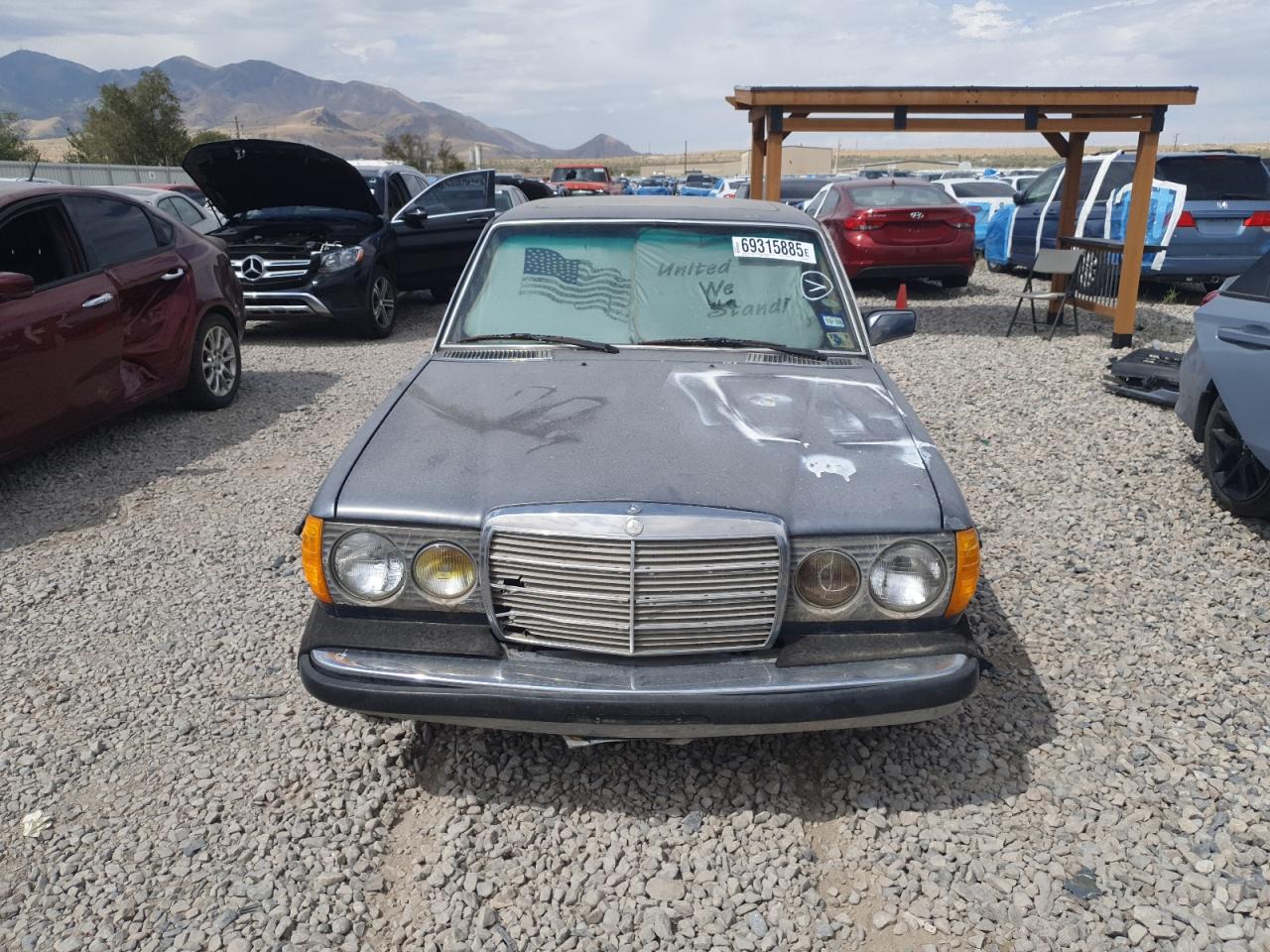 1982 Mercedes-benz 300 Dt Blue vin: WDBAB33A2CB000769