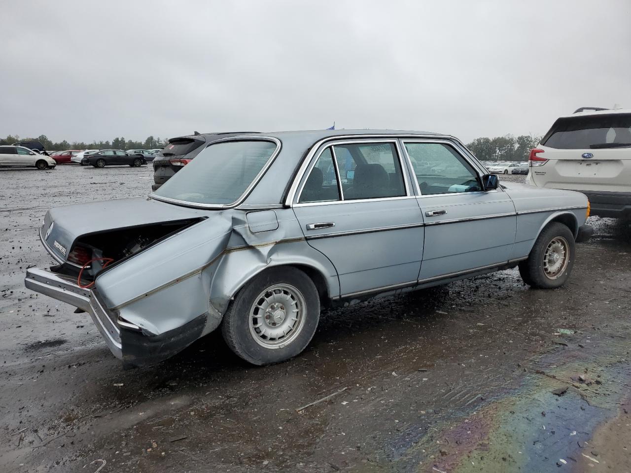 1984 Mercedes-benz 300 Dt Серый vin: WDBAB33A2EA141026