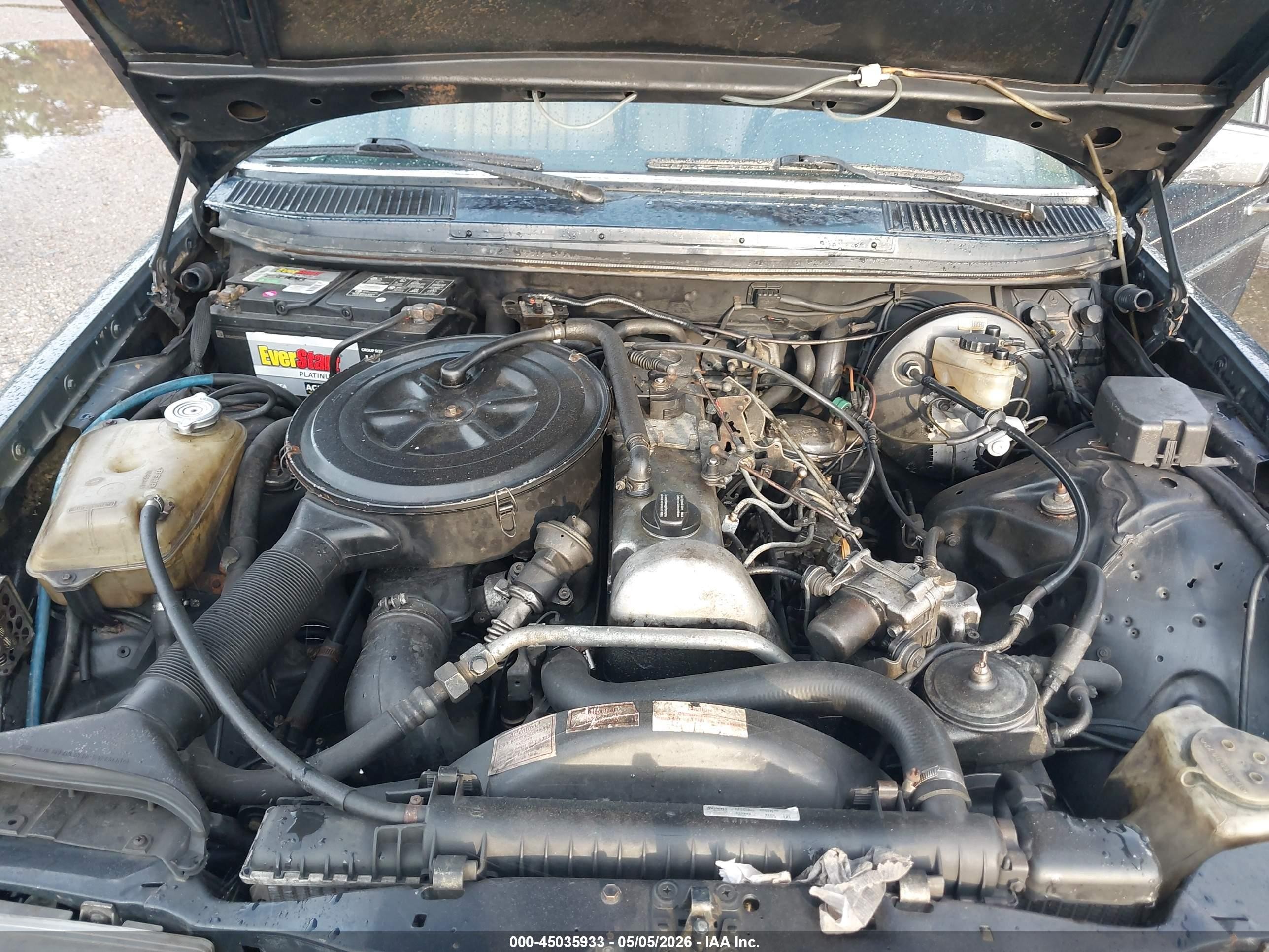 1984 Mercedes-benz 300 Dt Dark Blue vin: WDBAB33A2EA182143