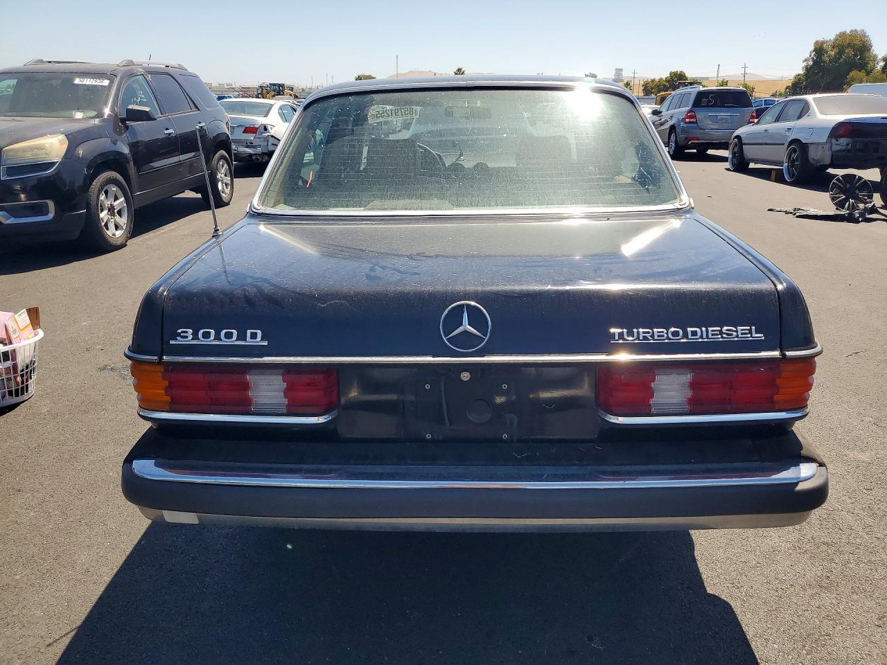 1982 Mercedes-benz 300 Dt Black vin: WDBAB33A3CB013238