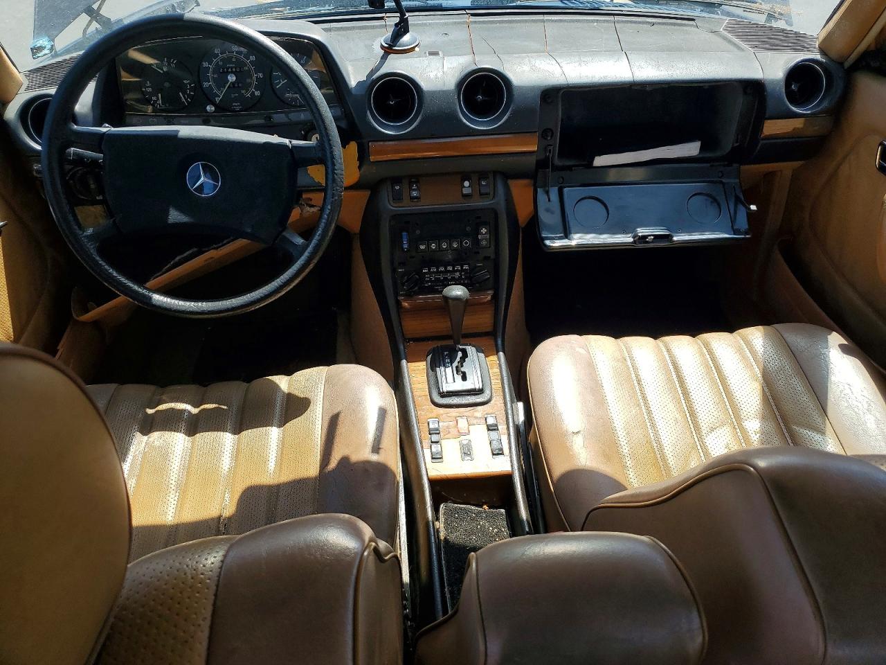 1982 Mercedes-benz 300 Dt Black vin: WDBAB33A3CB013238