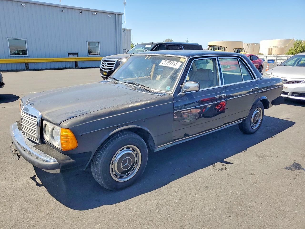 1982 Mercedes-benz 300 Dt Black vin: WDBAB33A3CB013238