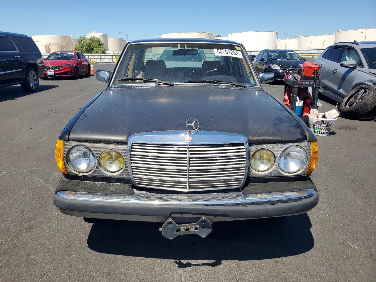 1982 Mercedes-benz 300 Dt Black vin: WDBAB33A3CB013238