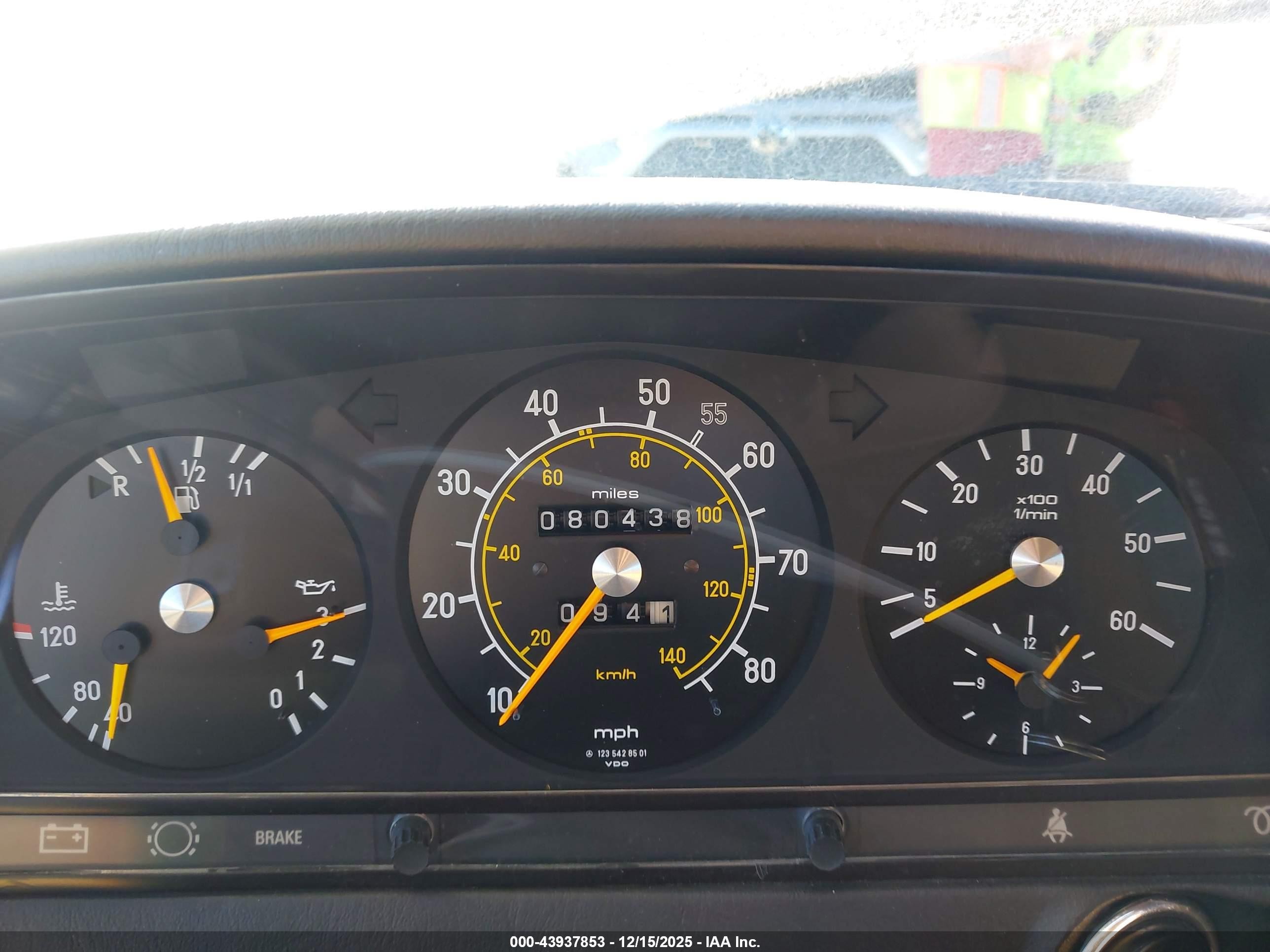 1982 Mercedes-benz 300 Dt Dark Blue vin: WDBAB33A4CB005066