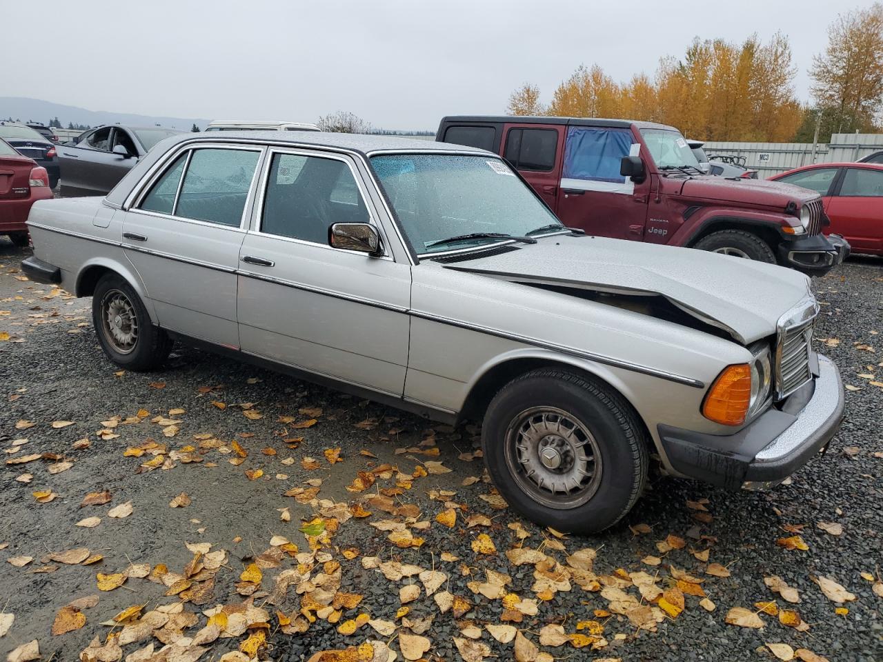 1984 Mercedes-benz 300 Dt Серебряный vin: WDBAB33A5EA054222
