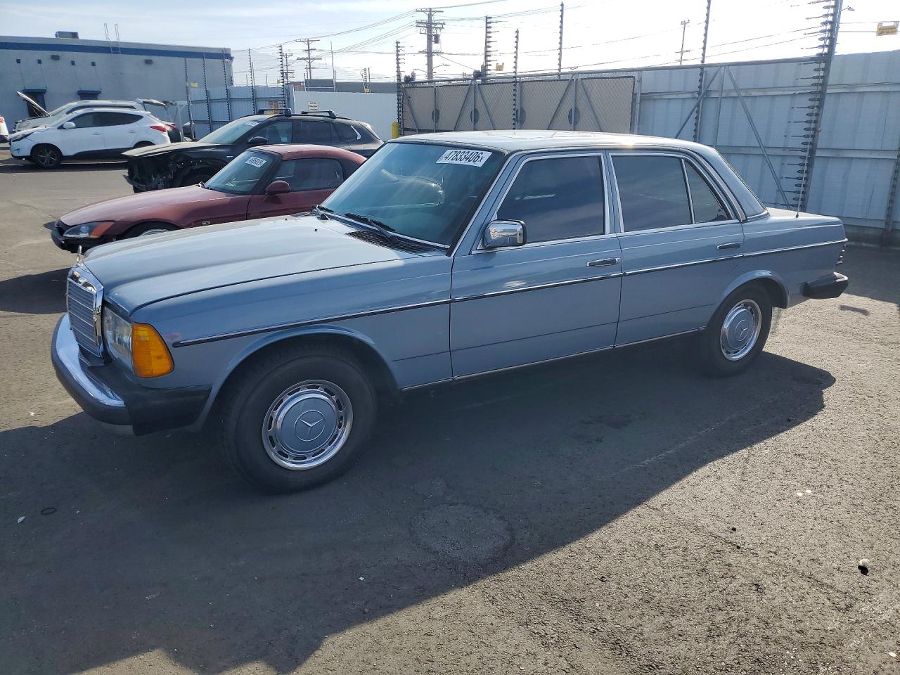 1984 Mercedes-benz 300 Dt Серый vin: WDBAB33A7EA025014