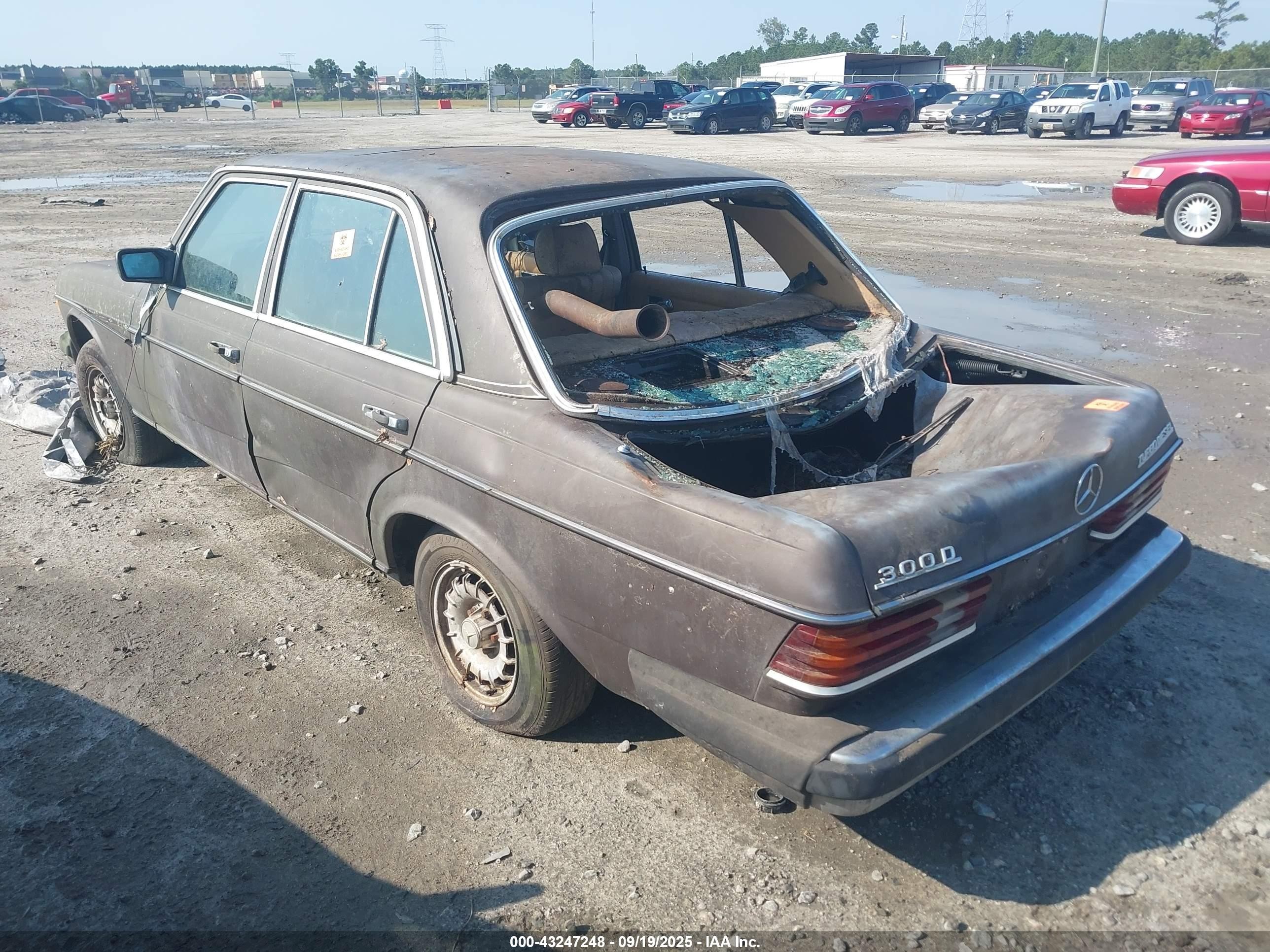 1983 Mercedes-benz 300 Dt Коричневый vin: WDBAB33A8DB016072