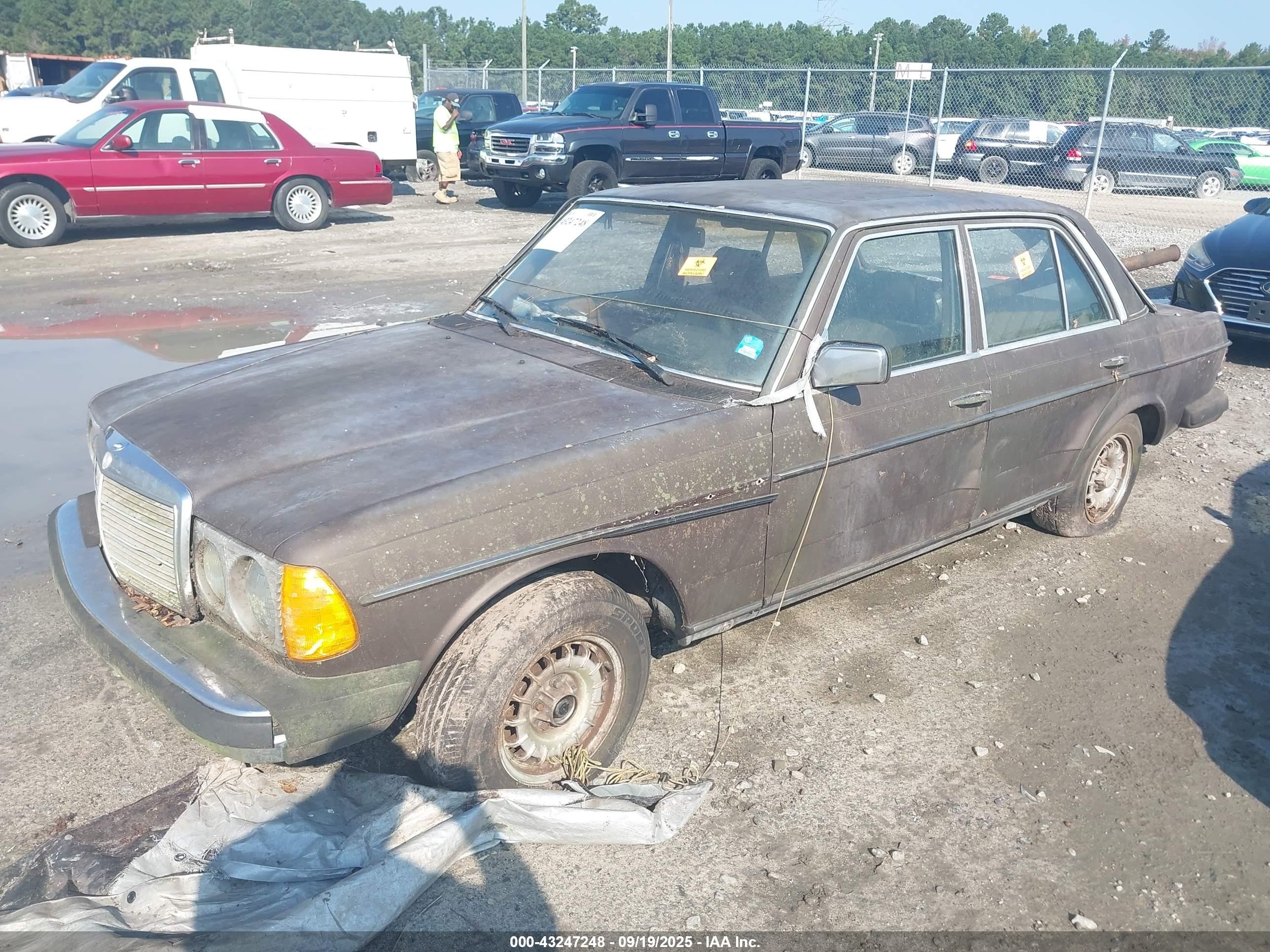 1983 Mercedes-benz 300 Dt Коричневый vin: WDBAB33A8DB016072