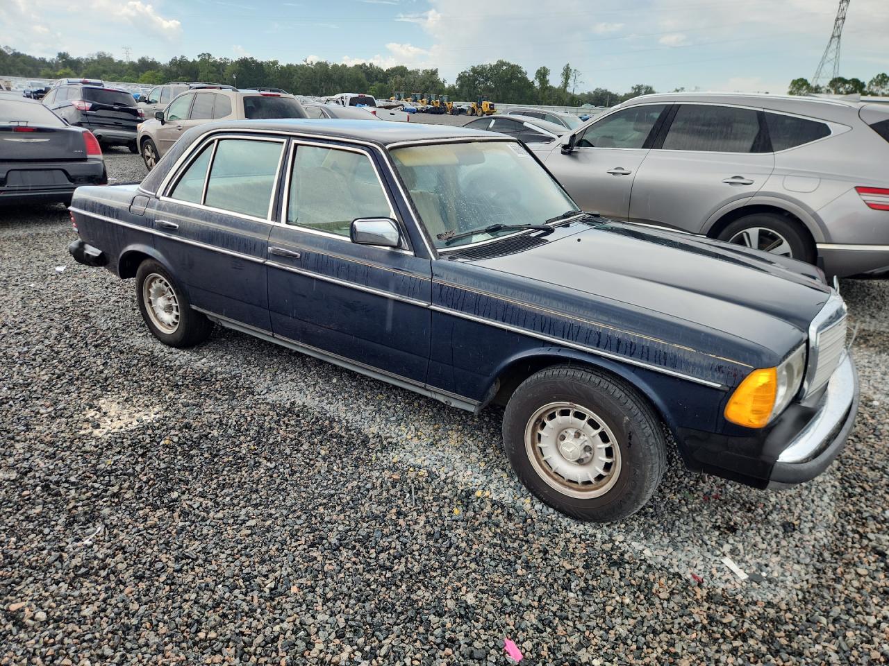 1983 Mercedes-benz 300 Dt Black vin: WDBAB33A8DB018940