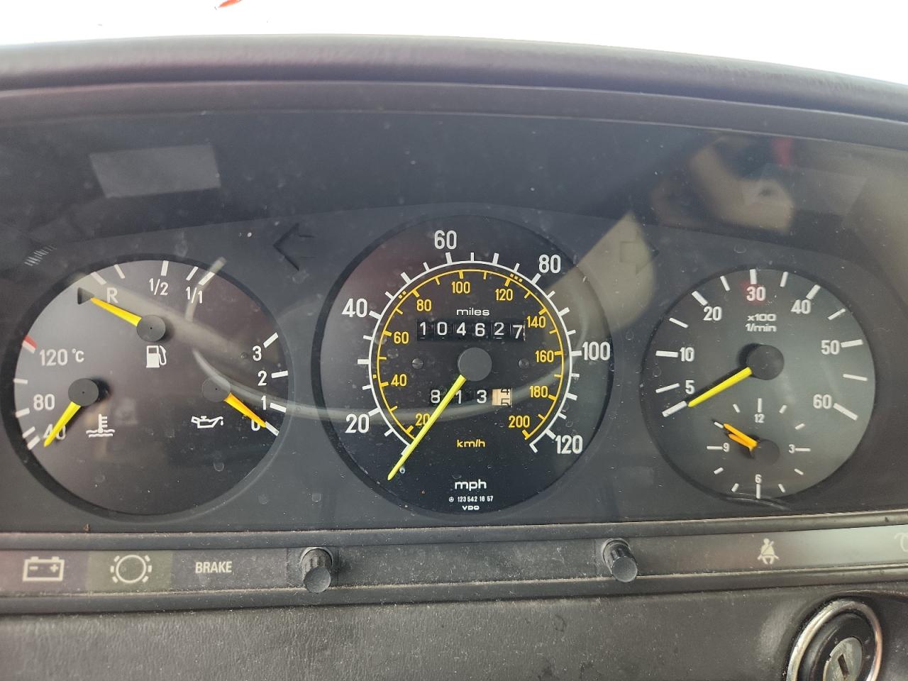 1983 Mercedes-benz 300 Dt Black vin: WDBAB33A8DB018940