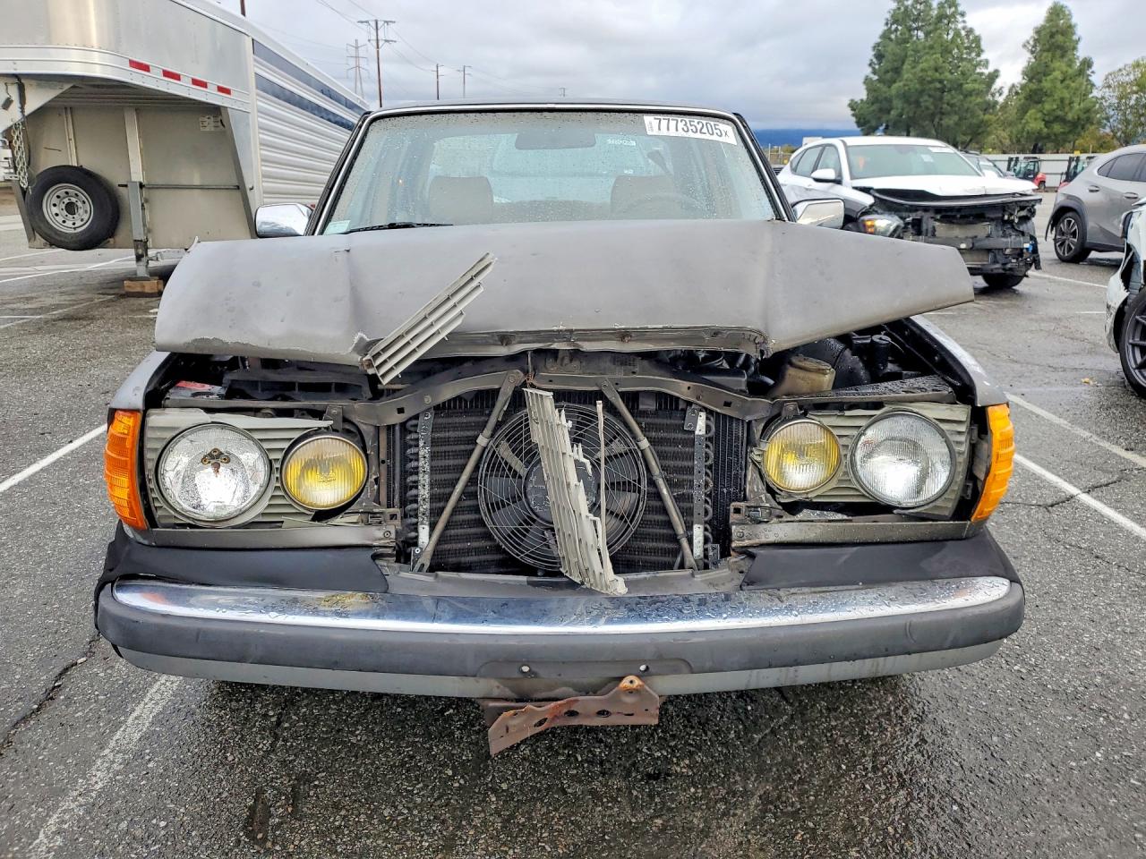 1982 Mercedes-benz 300 Dt Gray vin: WDBAB33A9CB002616