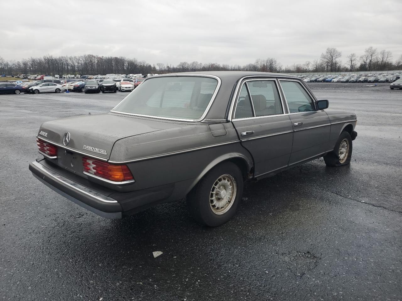 1983 Mercedes-benz 300 Gray vin: WDBAB33A9DB023449
