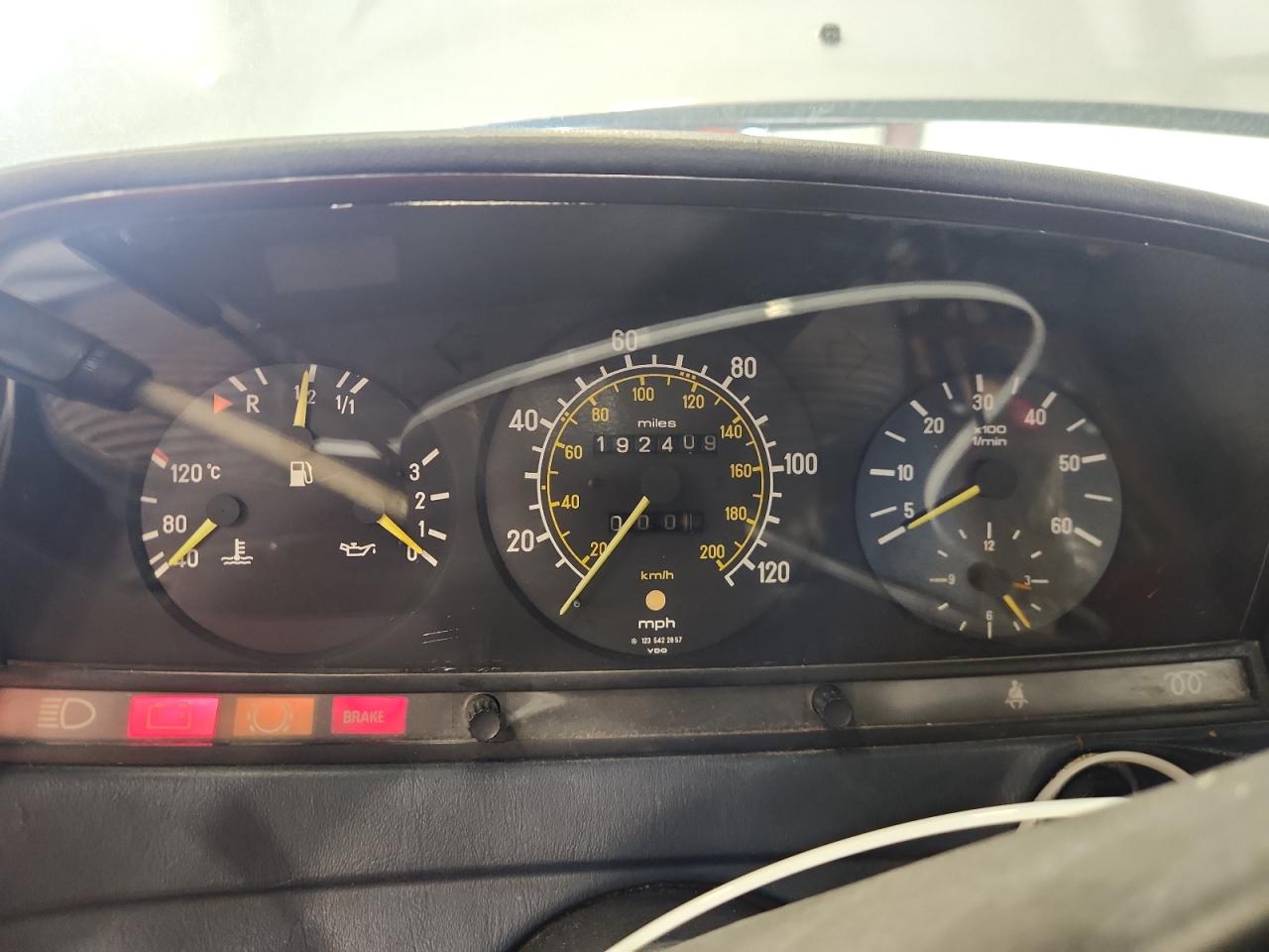 1984 Mercedes-benz 300 Dt Gray vin: WDBAB33A9EA091015