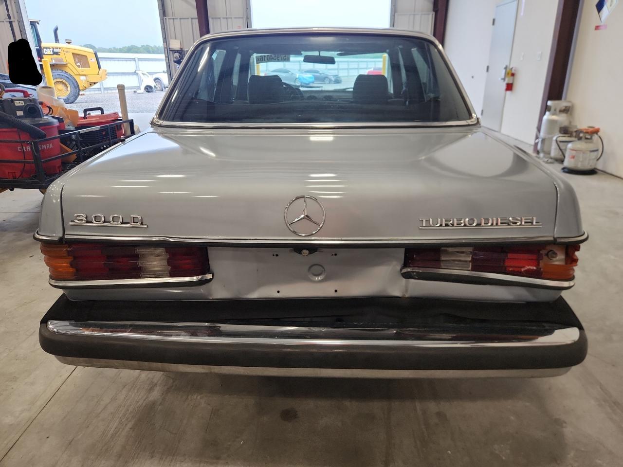 1984 Mercedes-benz 300 Dt Gray vin: WDBAB33A9EA091015