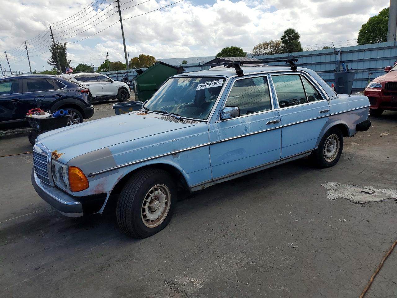 1982 Mercedes-benz 300 Dt Blue vin: WDBAB33AXCB015519