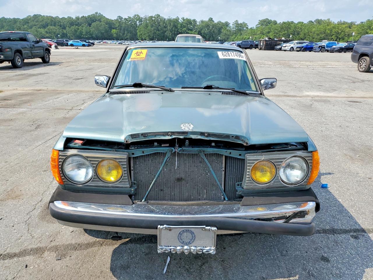 1985 Mercedes-benz 300 Dt Зеленый vin: WDBAB33C0FA208189