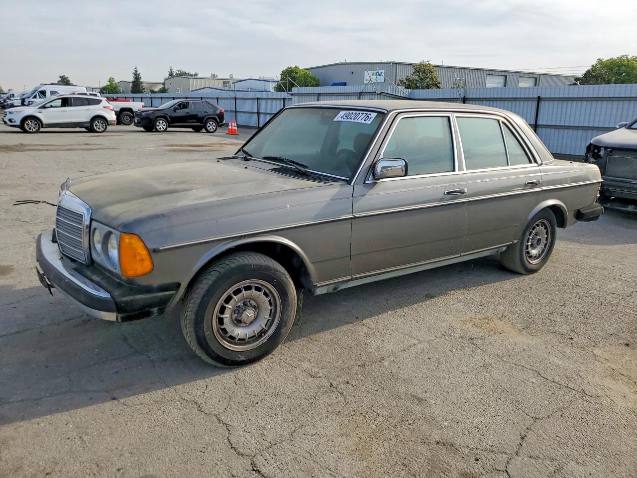 1985 Mercedes-benz 300 Dt Gray vin: WDBAB33C0FA261796