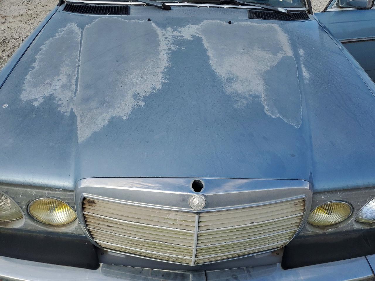 1985 Mercedes-benz 300 Dt Blue vin: WDBAB33C8FA272934