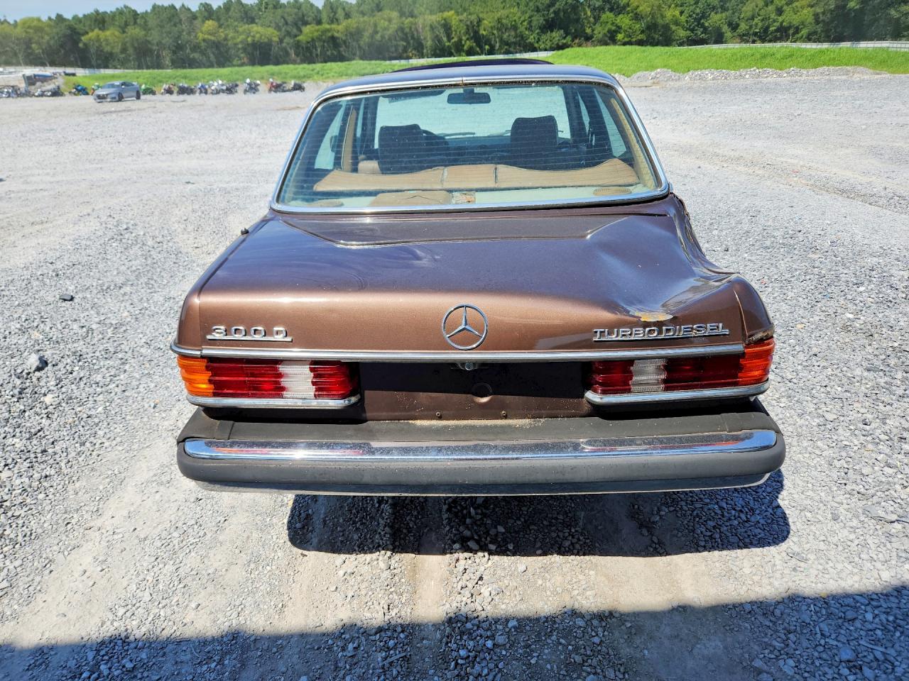 1985 Mercedes-benz 300 Dt Brown vin: WDBAB33CXFA272238