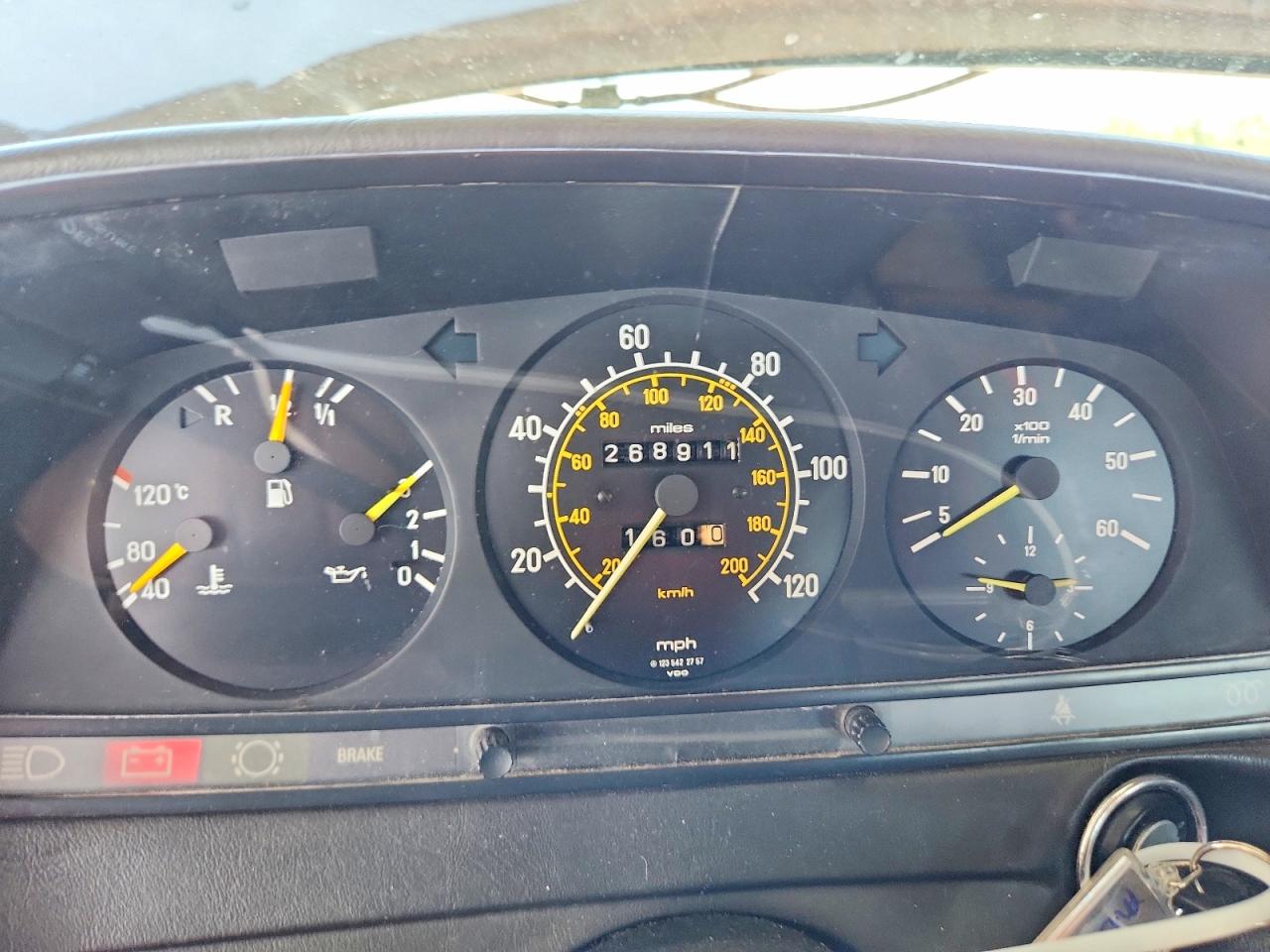 1985 Mercedes-benz 300 Dt Brown vin: WDBAB33CXFA272238