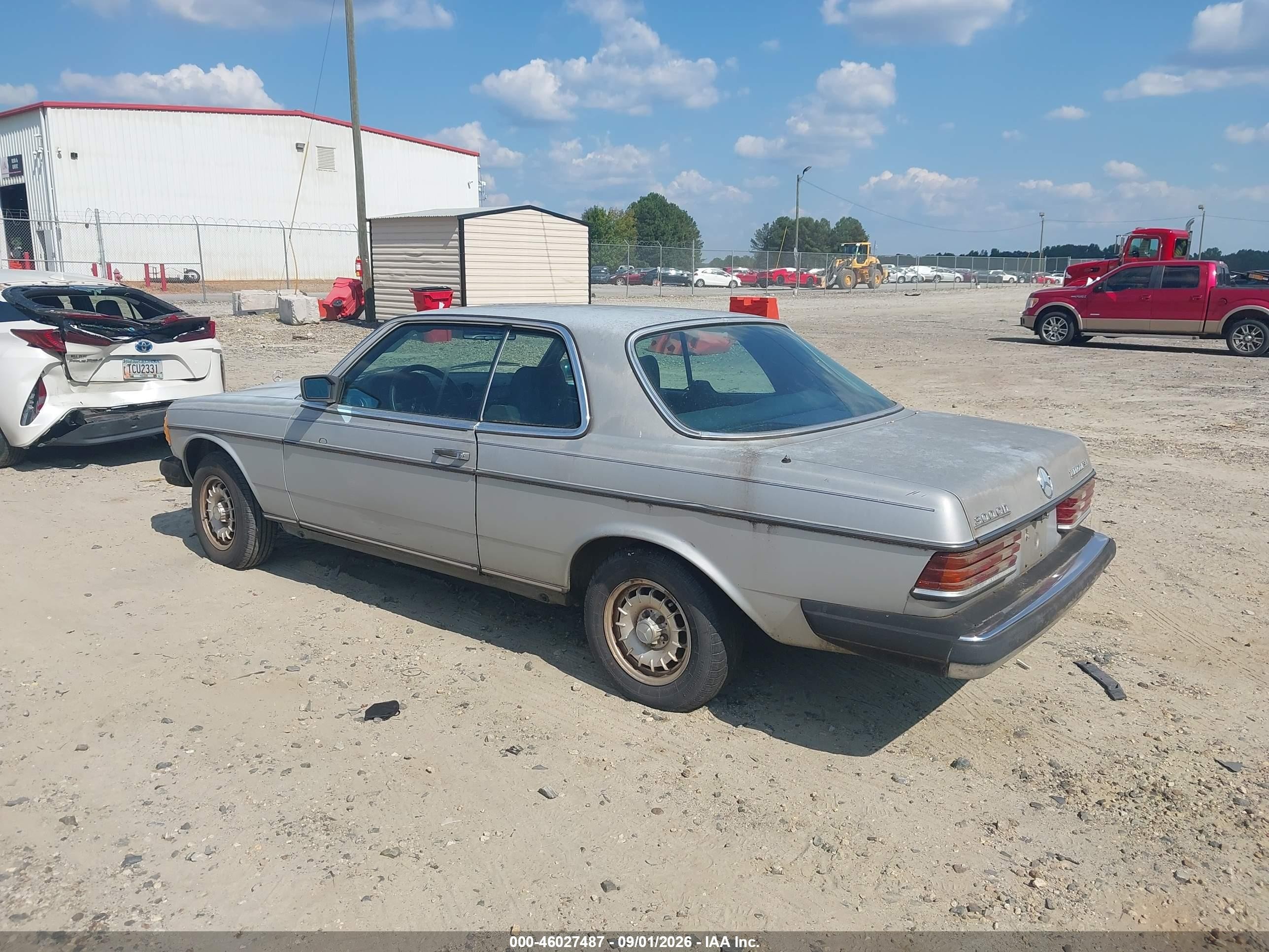 1985 Mercedes-benz 300 Cdt Silver vin: WDBAB53A5FA245314