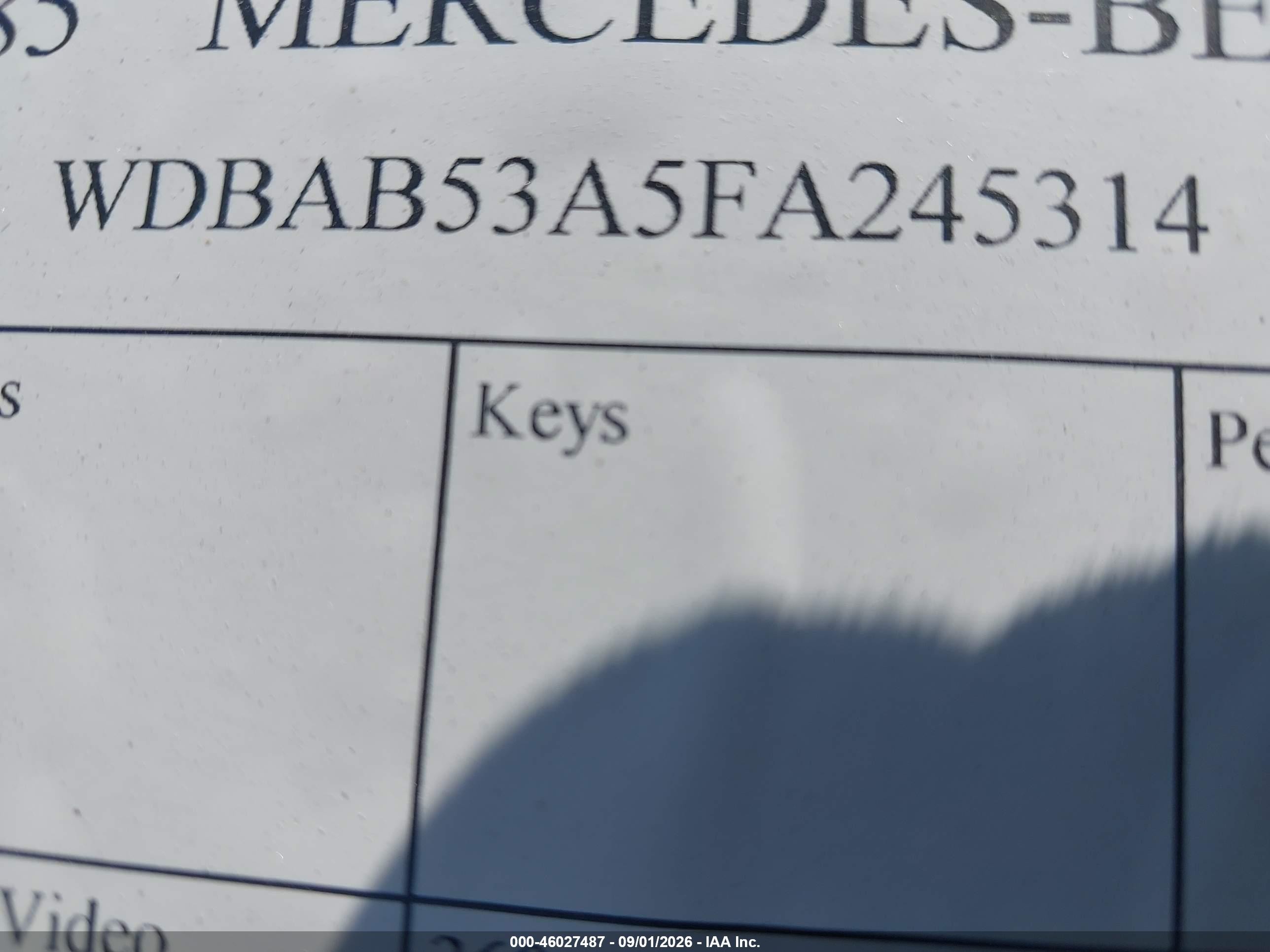 1985 Mercedes-benz 300 Cdt Silver vin: WDBAB53A5FA245314