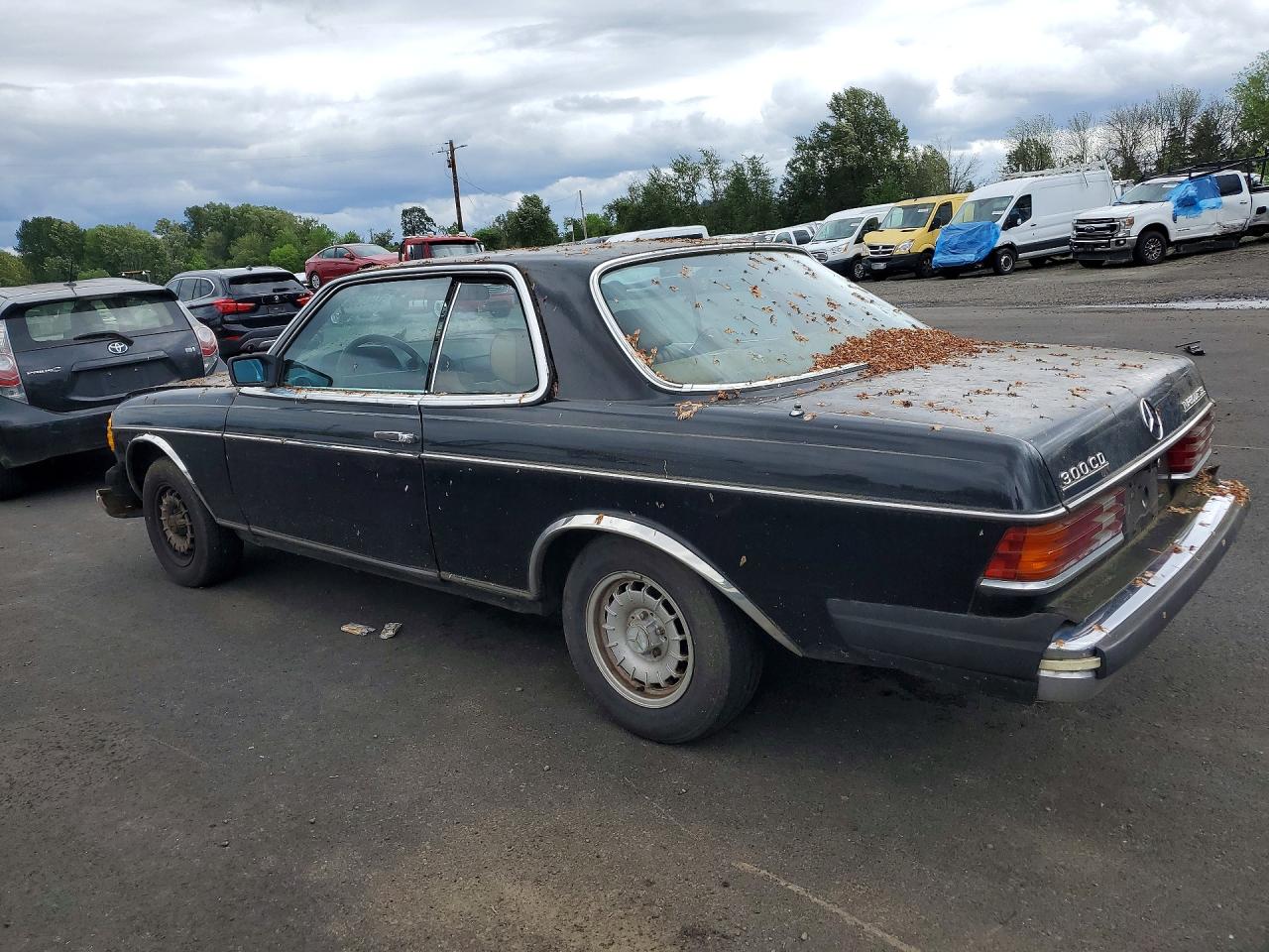 1982 Mercedes-benz 300 Cdt Black vin: WDBAB53A6CB001466