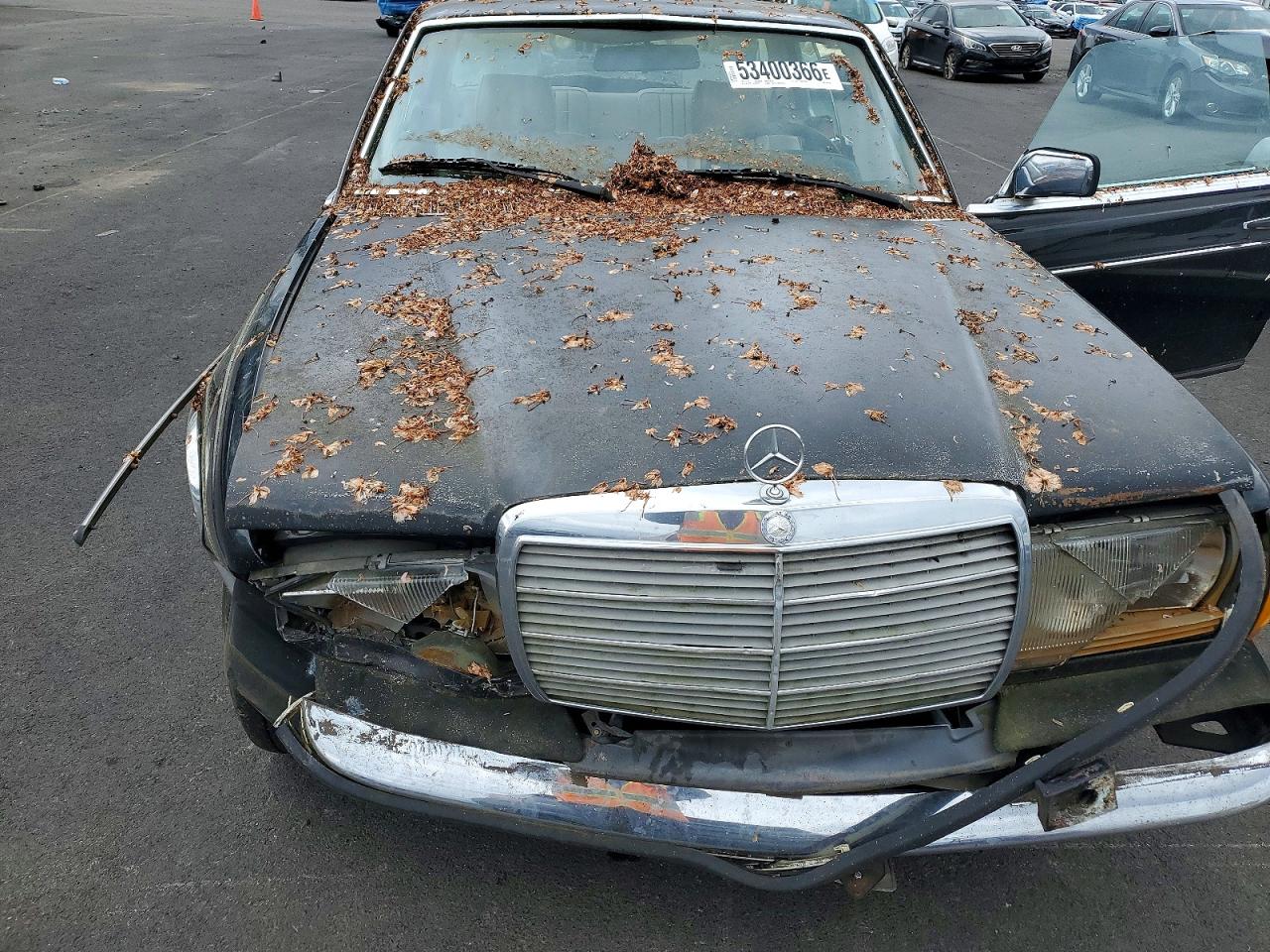 1982 Mercedes-benz 300 Cdt Black vin: WDBAB53A6CB001466
