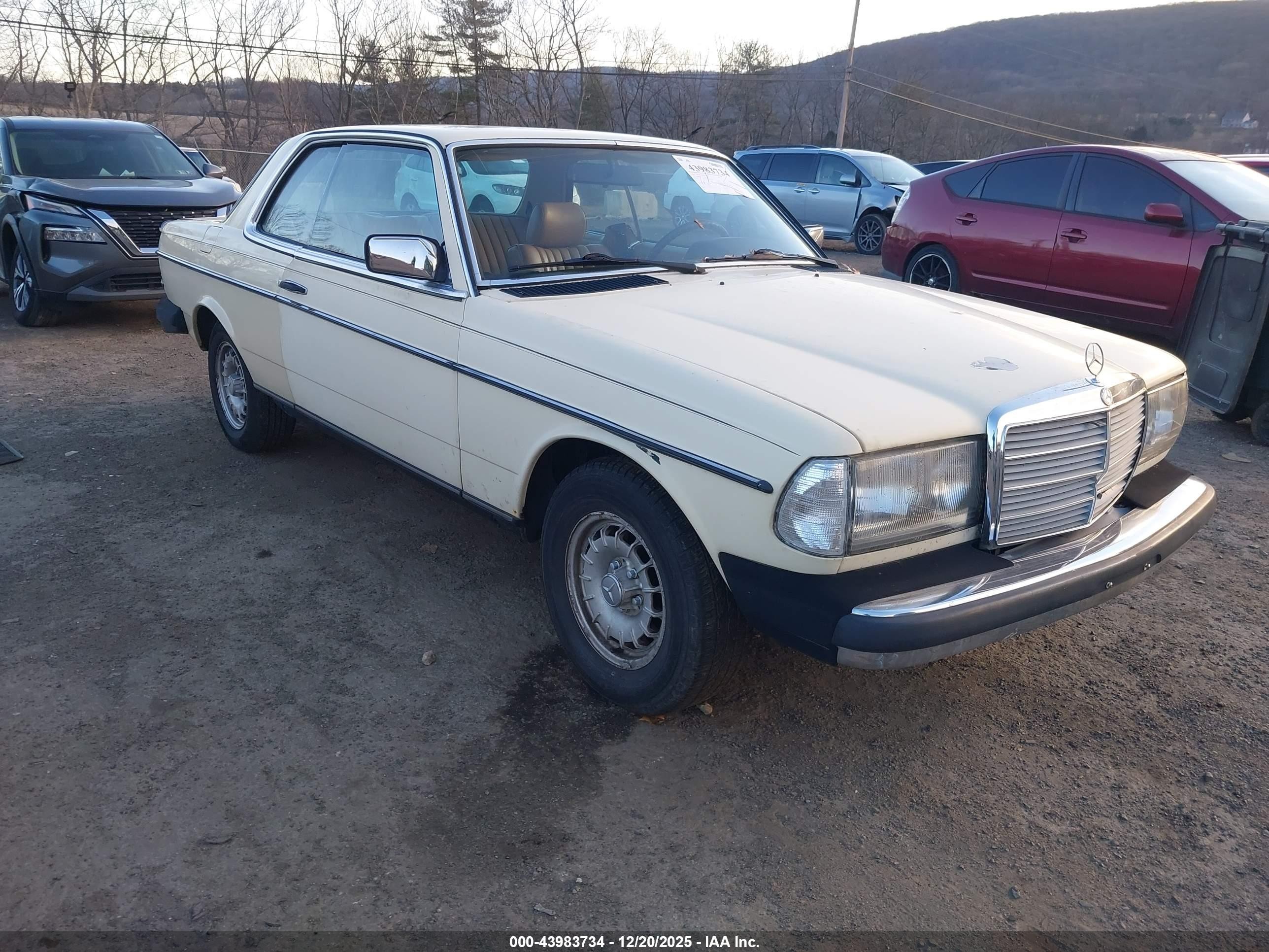 1984 Mercedes-benz 300 Cdt Бежевый vin: WDBAB53A7EA105876