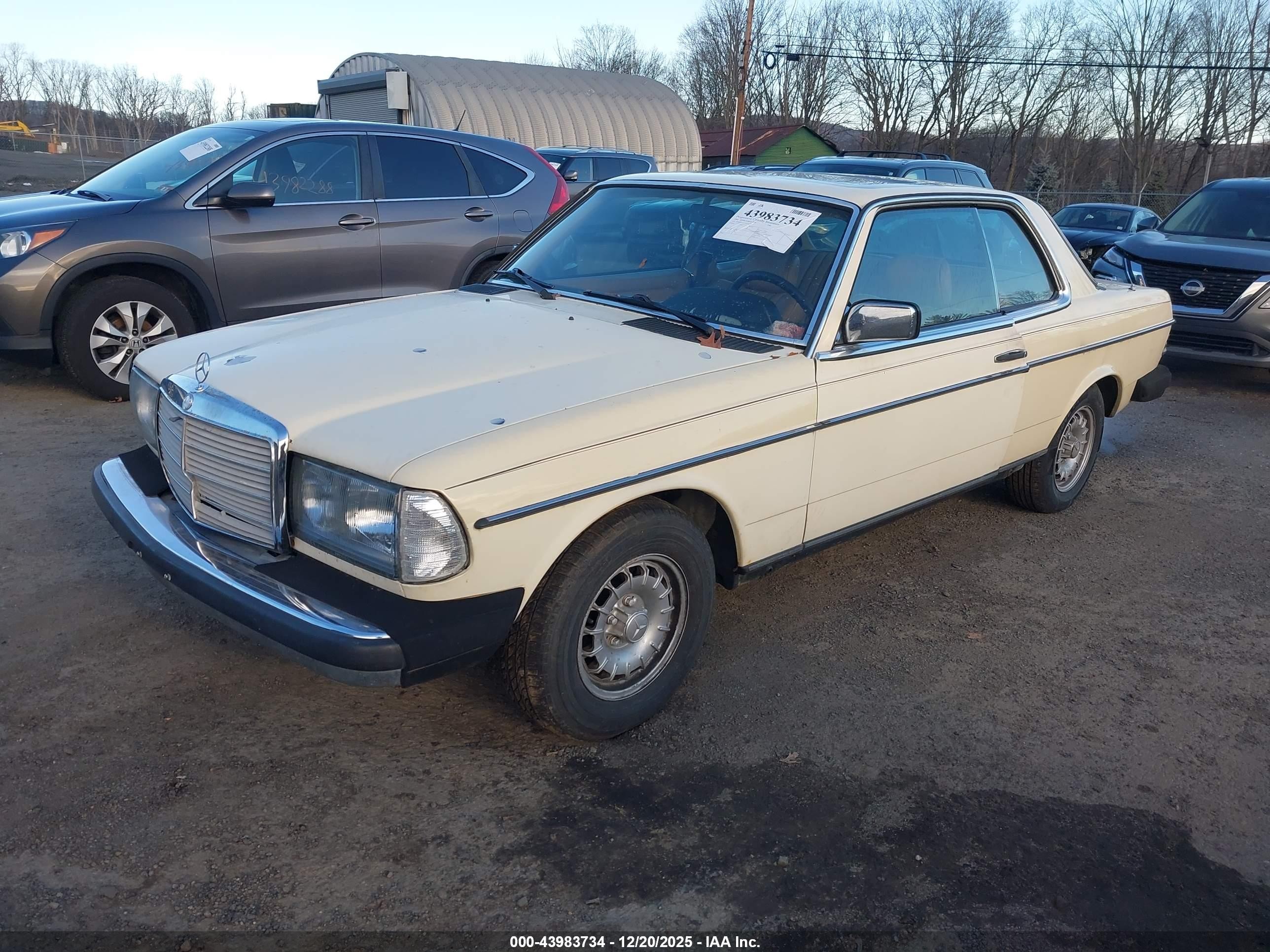 1984 Mercedes-benz 300 Cdt Бежевый vin: WDBAB53A7EA105876
