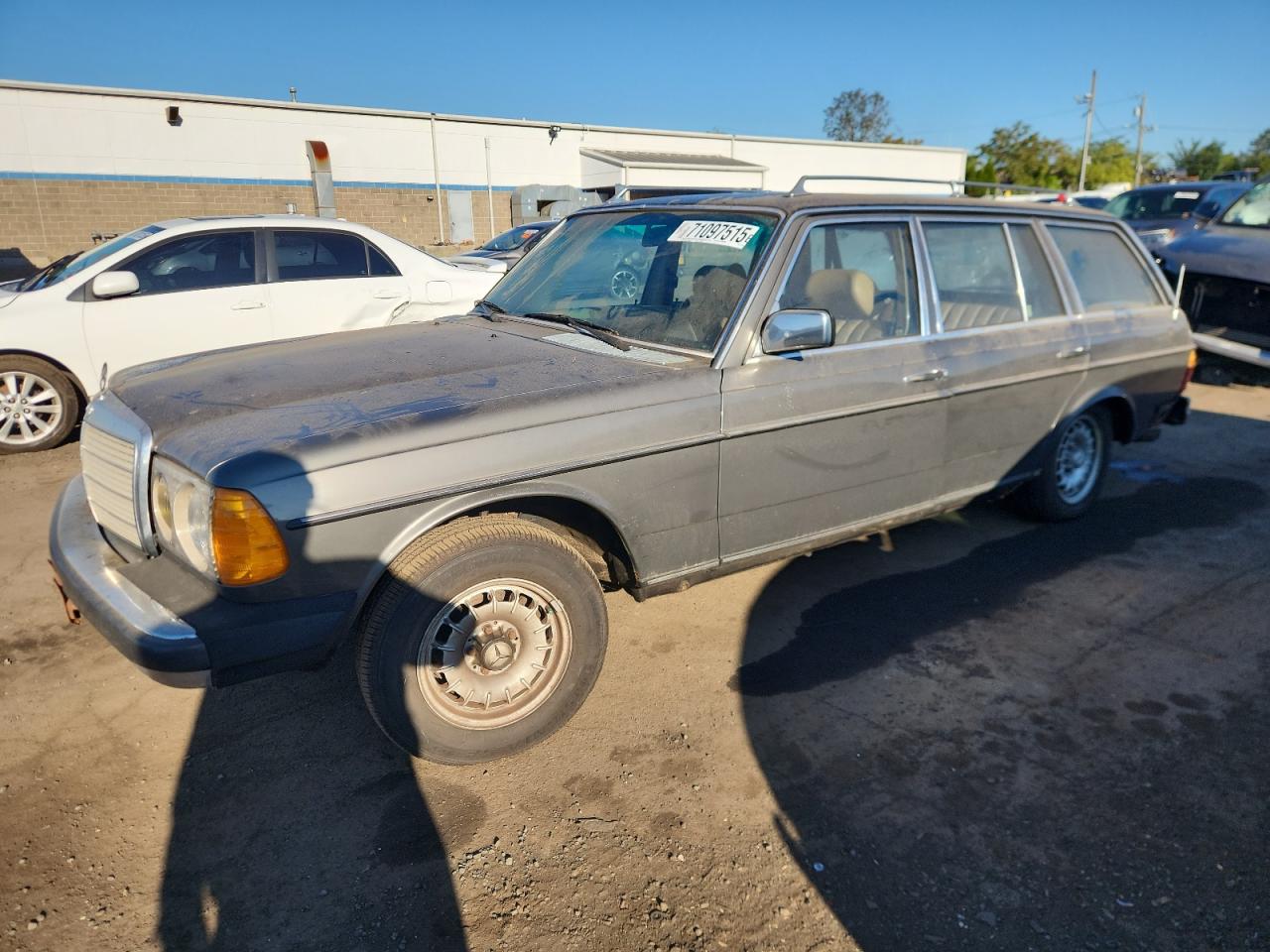 1982 Mercedes-benz 300 Tdt Gray vin: WDBAB93A6CN011937