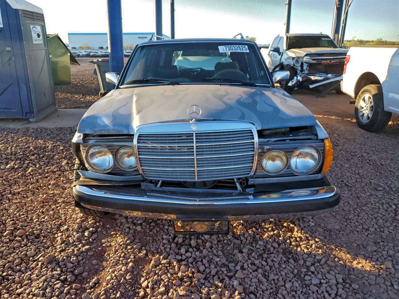 1981 Mercedes-benz 300 Td Blue vin: WDBAB93A9BN003765