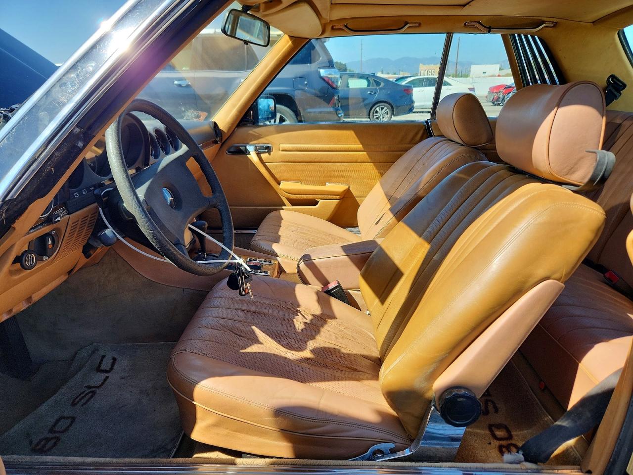 1981 Mercedes-benz 380 Slc Черный vin: WDBBA25A9BB001236