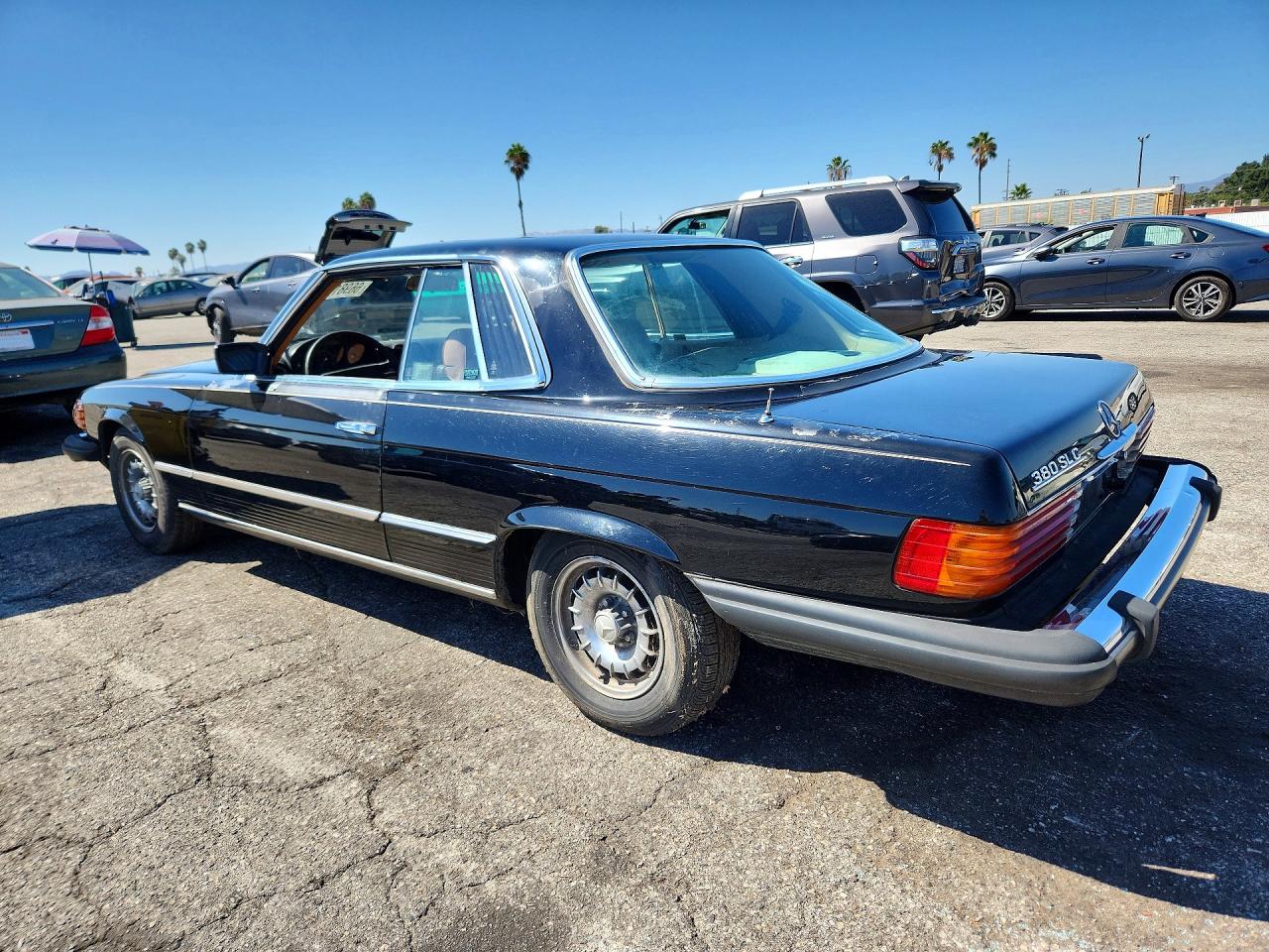 1981 Mercedes-benz 380 Slc Черный vin: WDBBA25A9BB001236