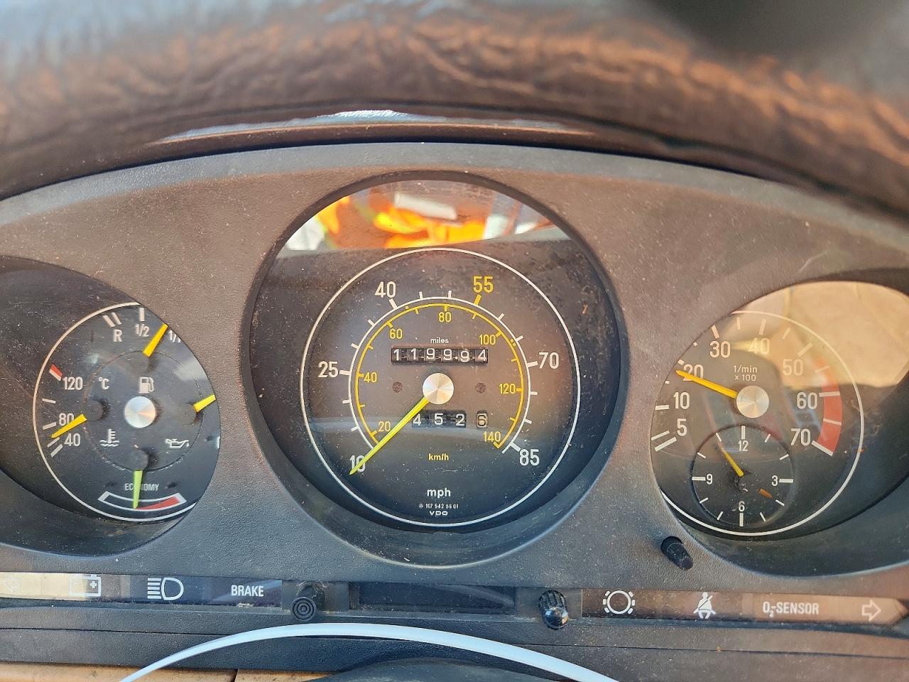 1981 Mercedes-benz 380 Slc Черный vin: WDBBA25A9BB001236