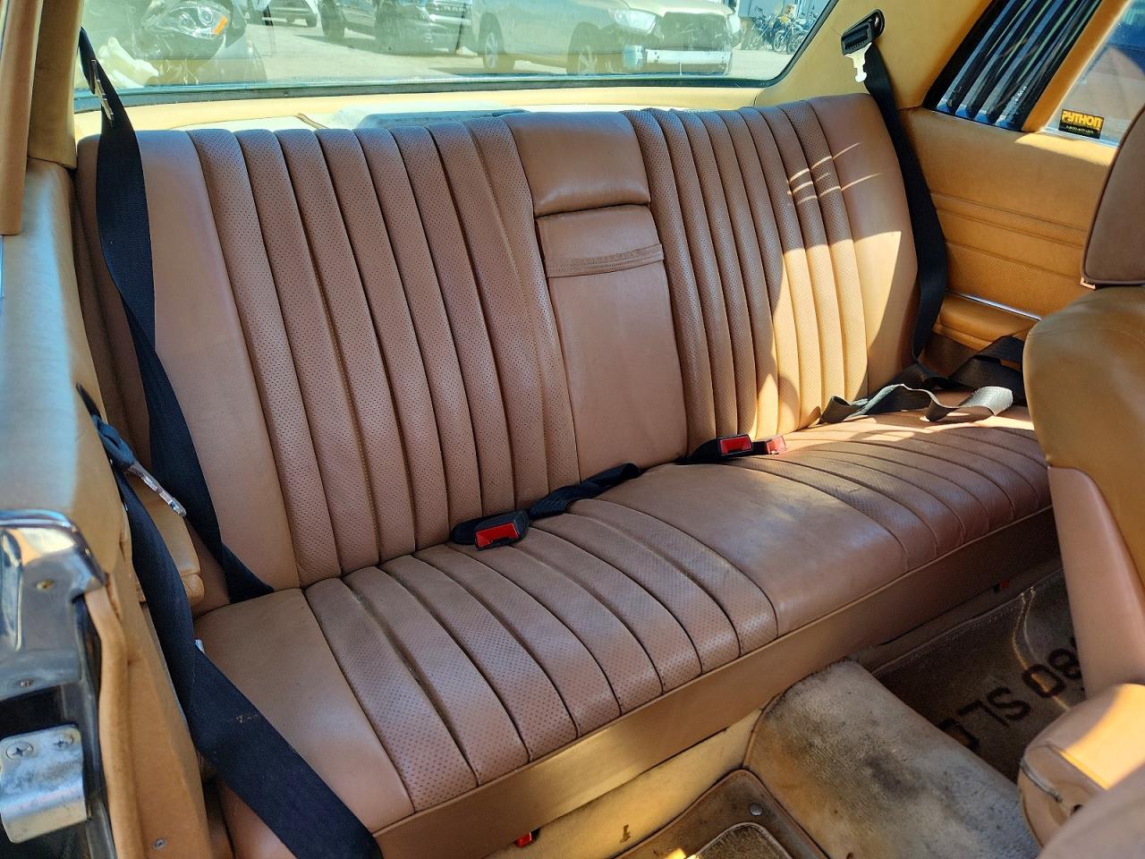 1981 Mercedes-benz 380 Slc Черный vin: WDBBA25A9BB001236