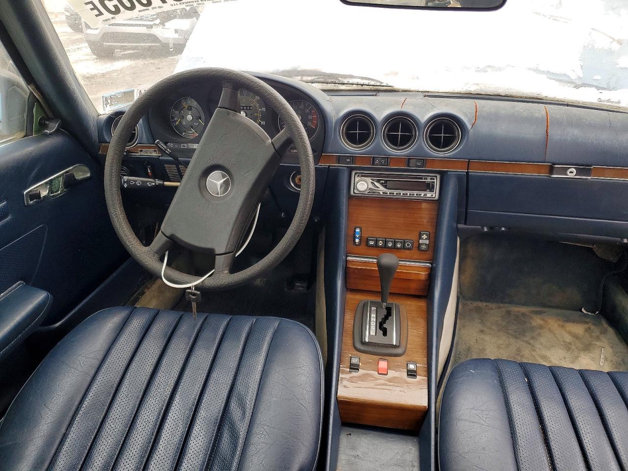 1982 Mercedes-benz 380 Sl Blue vin: WDBBA45A0CB015877