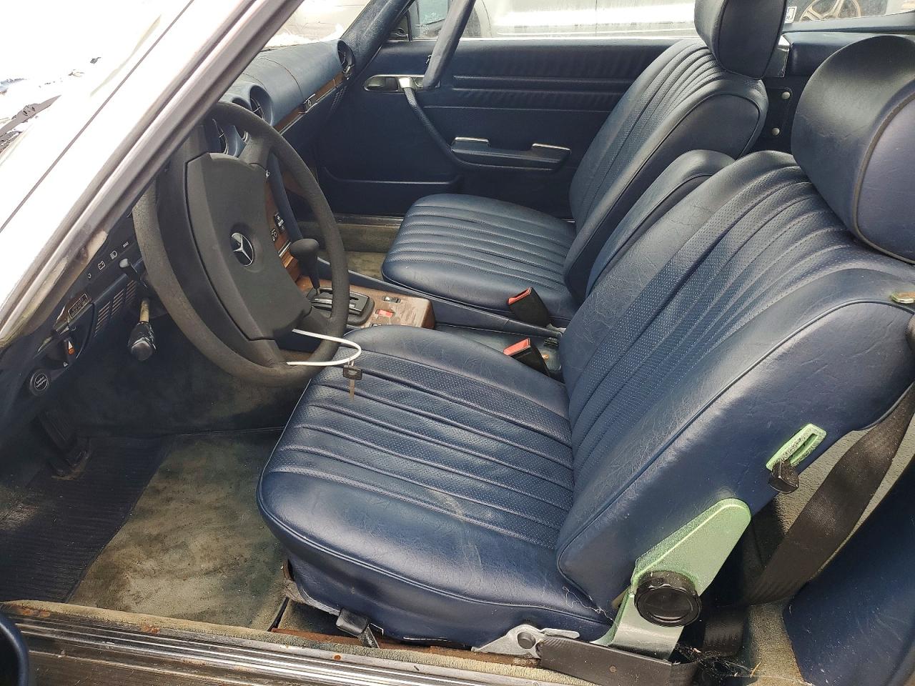 1982 Mercedes-benz 380 Sl Blue vin: WDBBA45A0CB015877