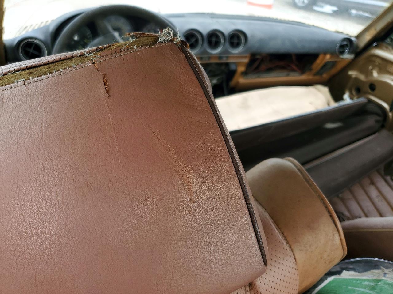 1982 Mercedes-benz 380 Sl Tan vin: WDBBA45A1CB013040